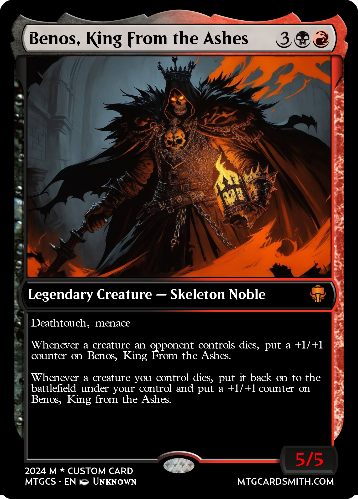 Benos, King From the Ashes