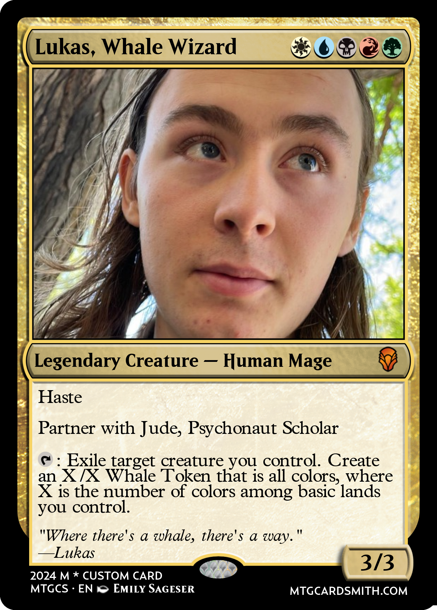 Lukas, Whale Wizard
