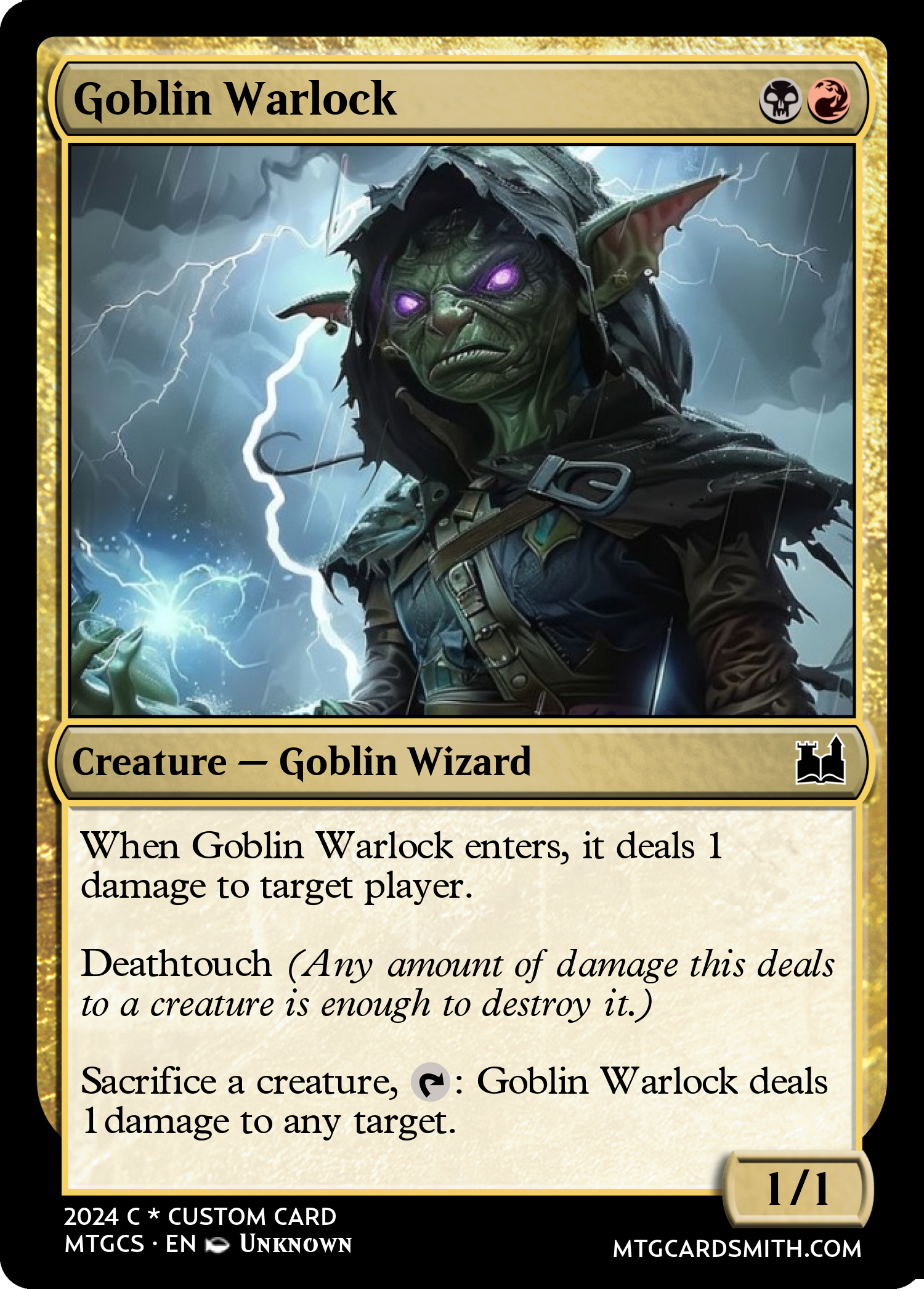 Goblin Warlock
