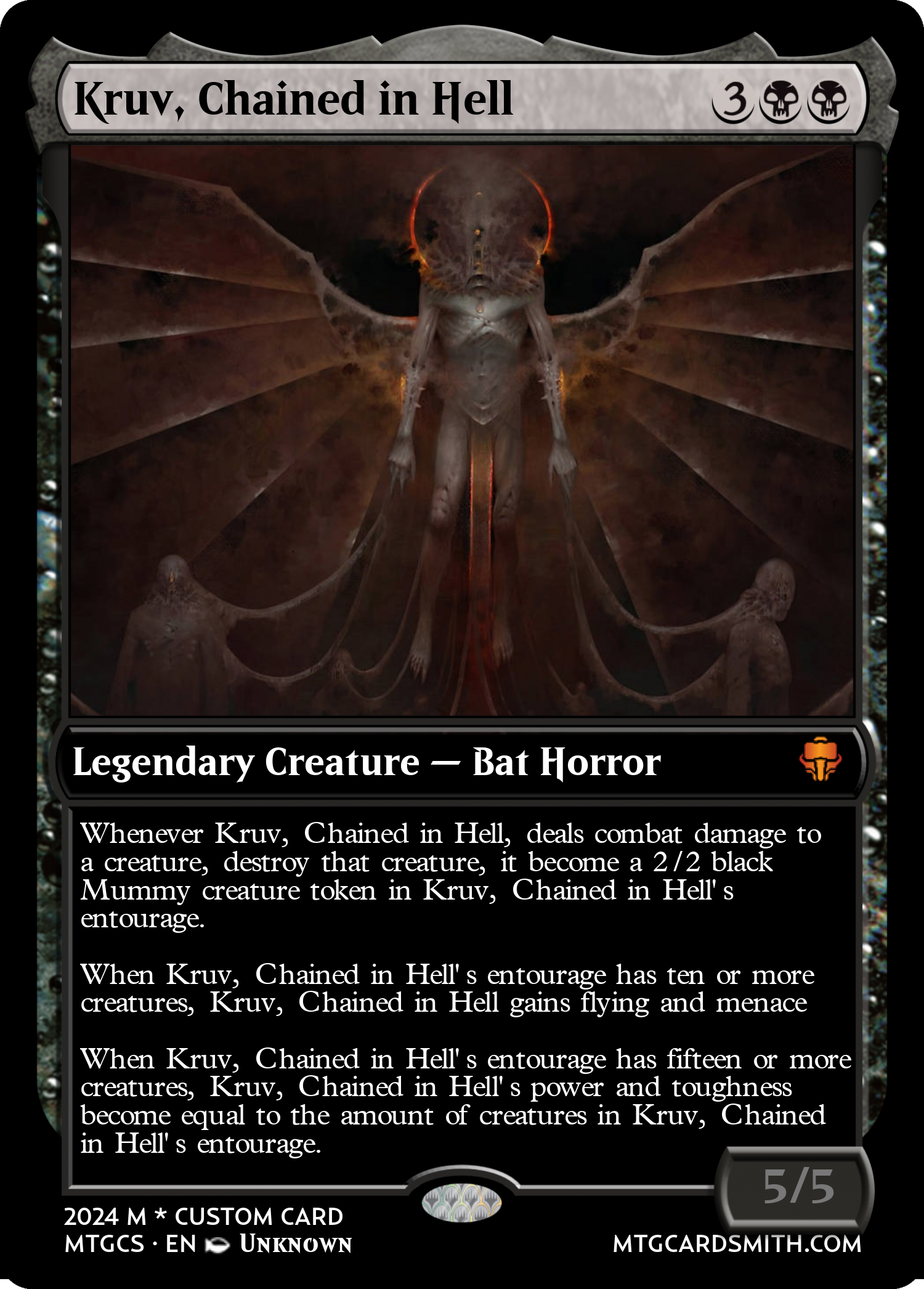 Kruv, Chained in Hell