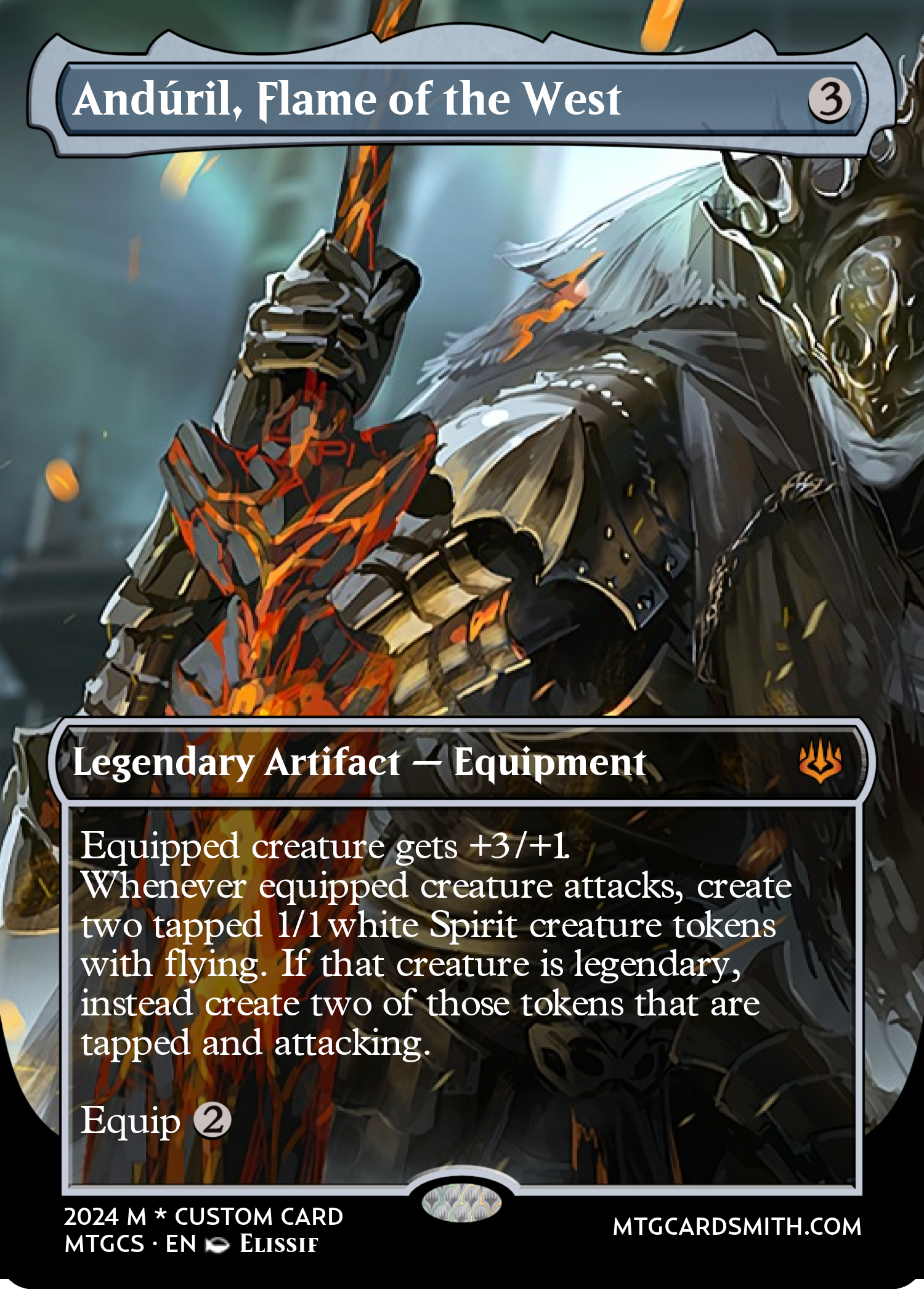 Andúril, Flame of the West