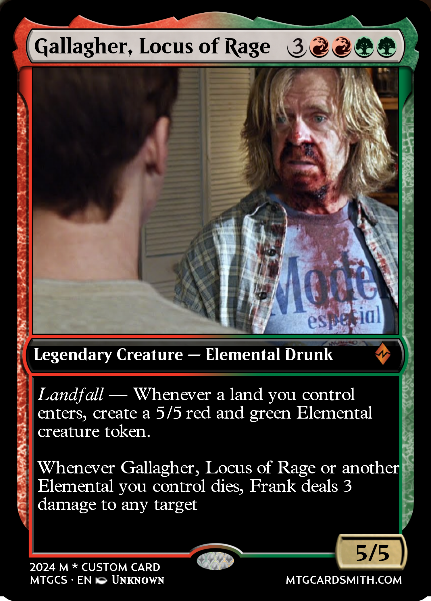 Gallagher, Locus of Rage