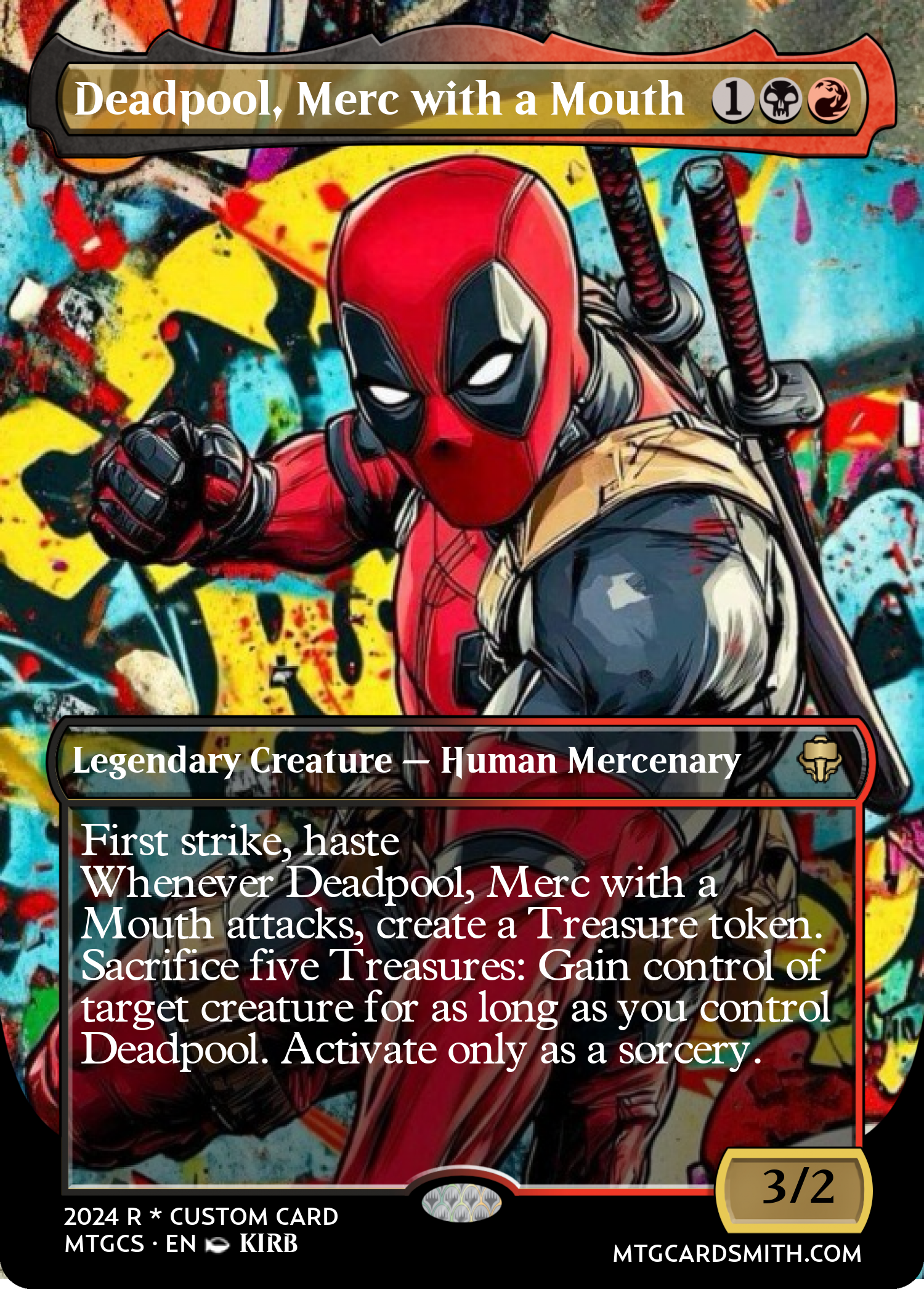 Deadpool, Merc with a Mouth  