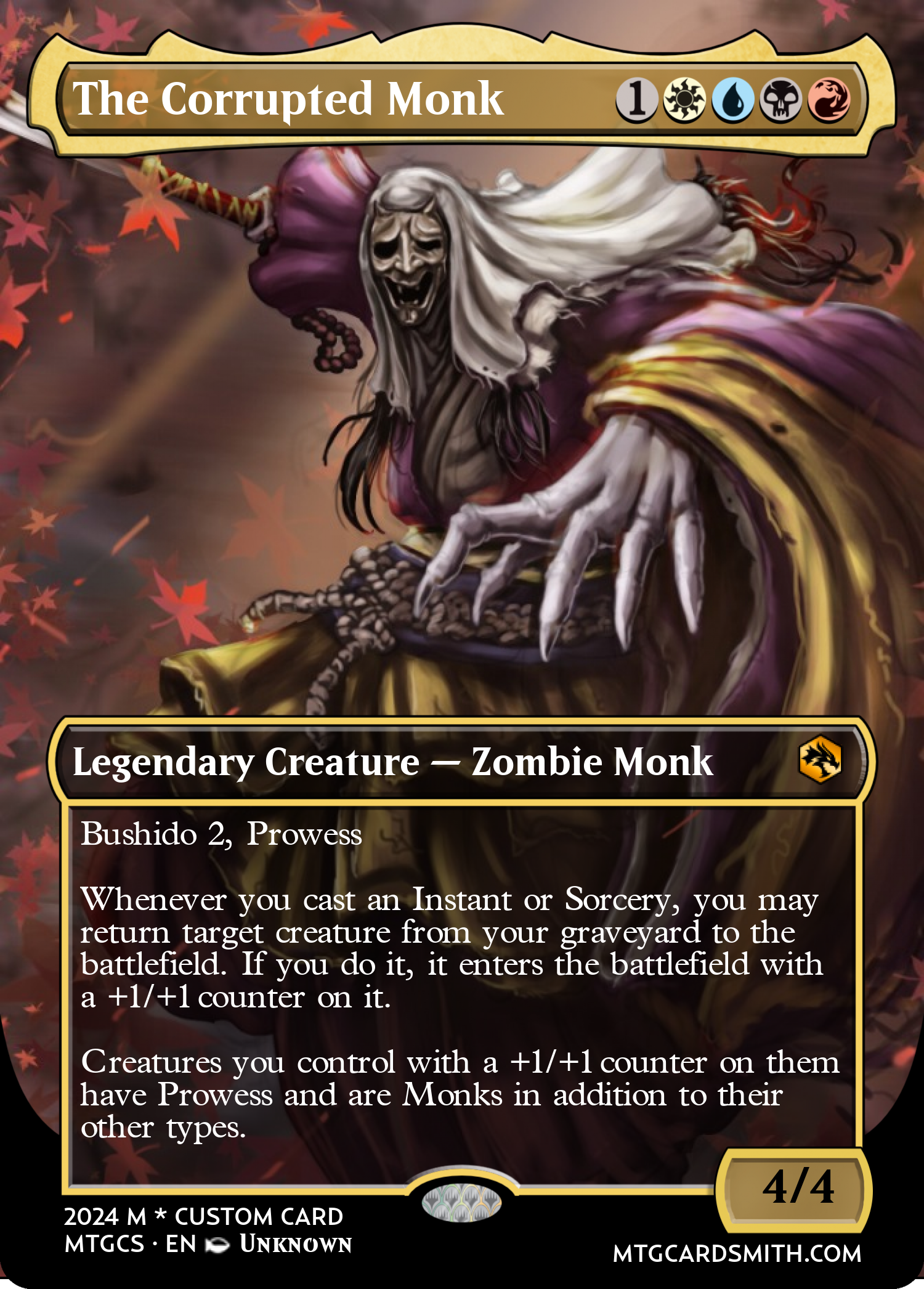 The Corrupted Monk 