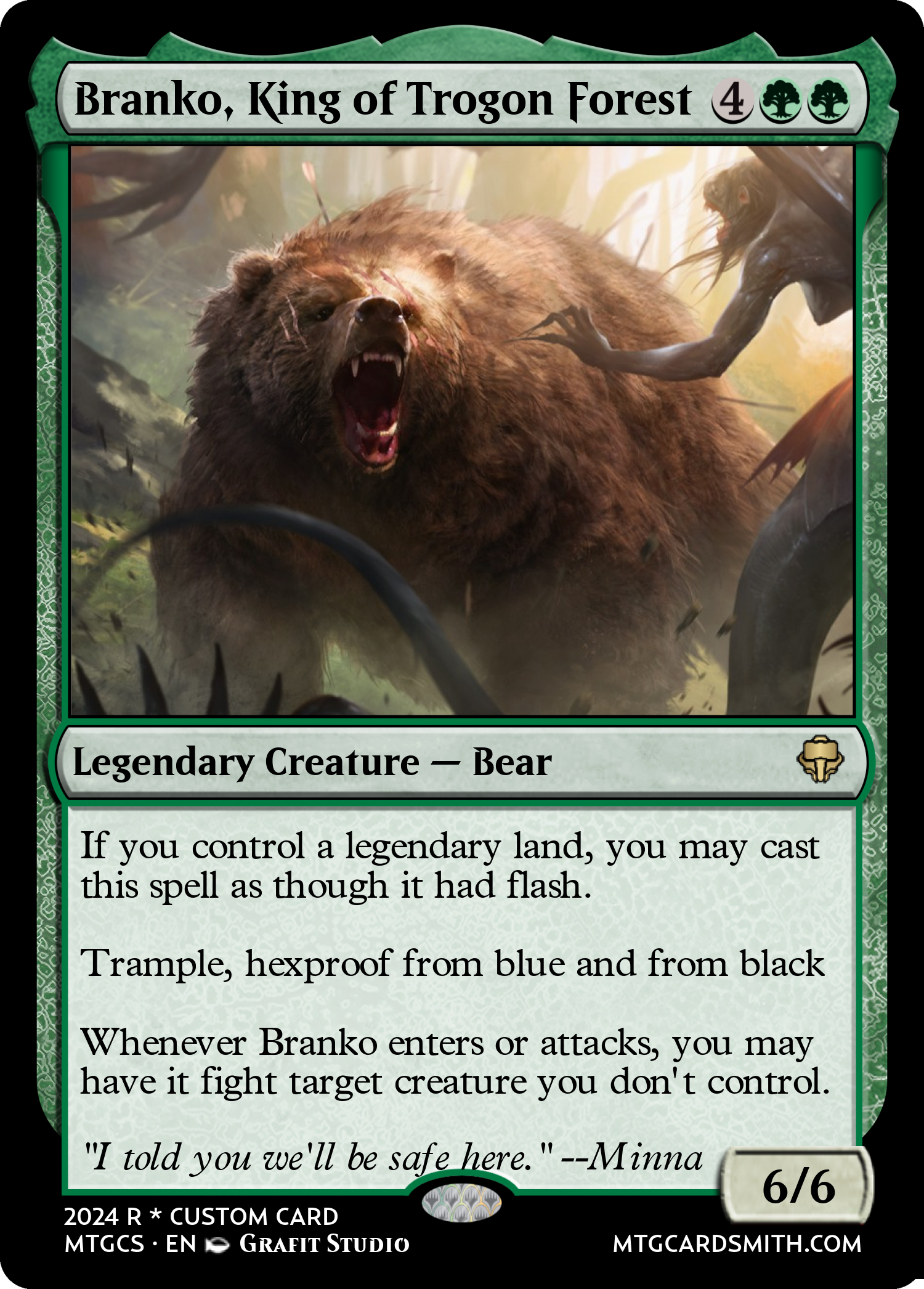 Branko, King of Trogon Forest