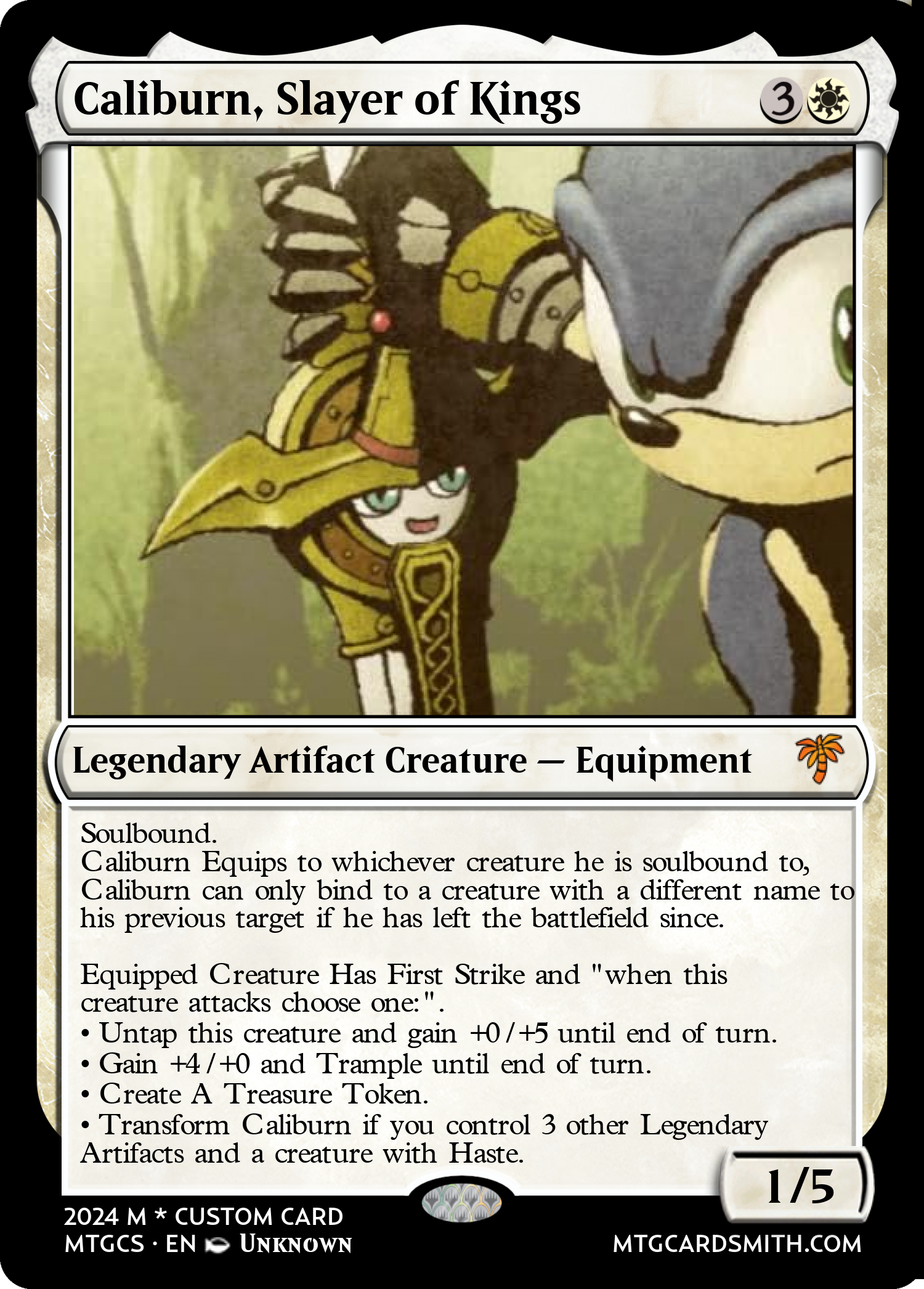 Caliburn, Slayer of Kings