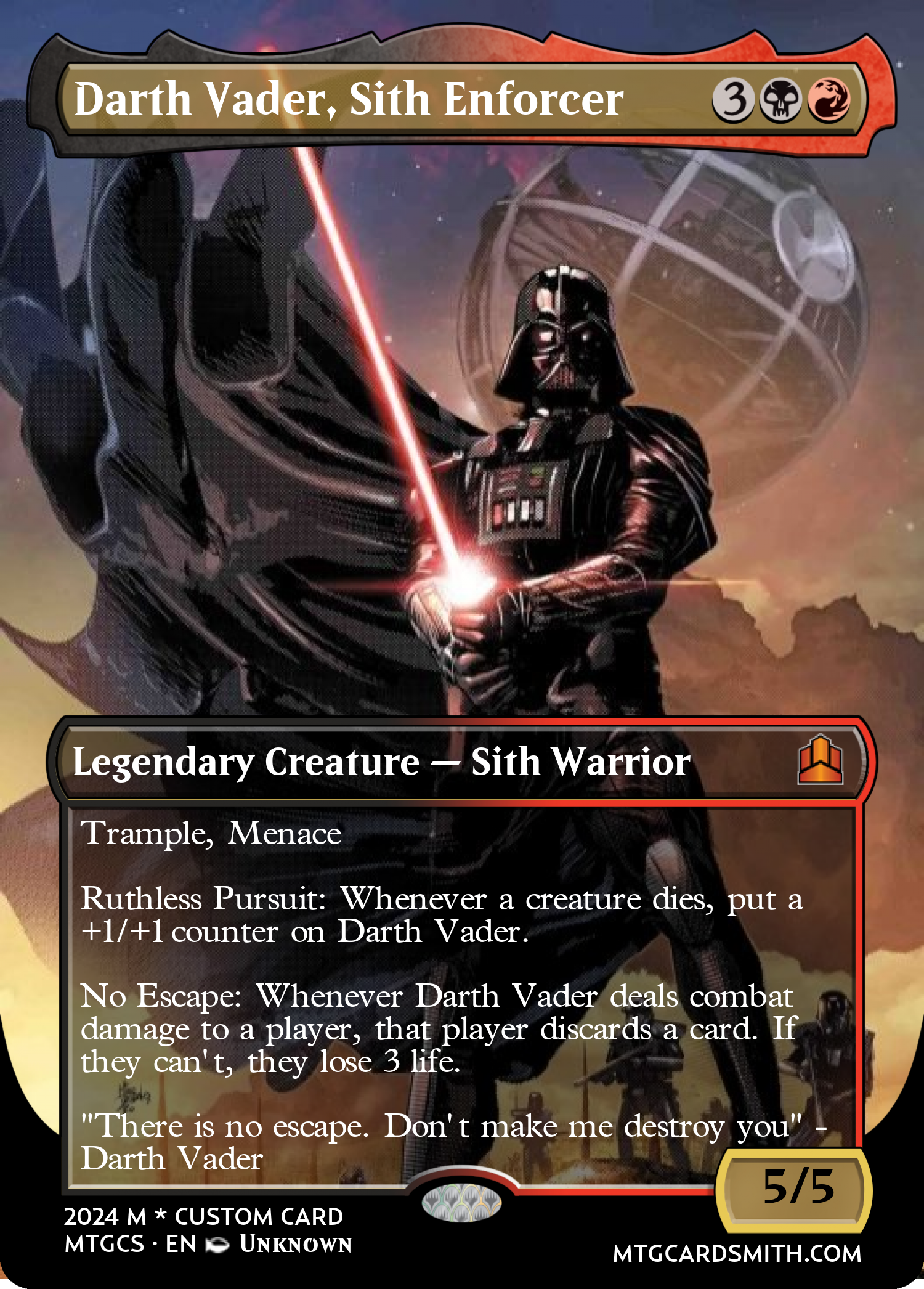 Darth Vader, Sith Enforcer 