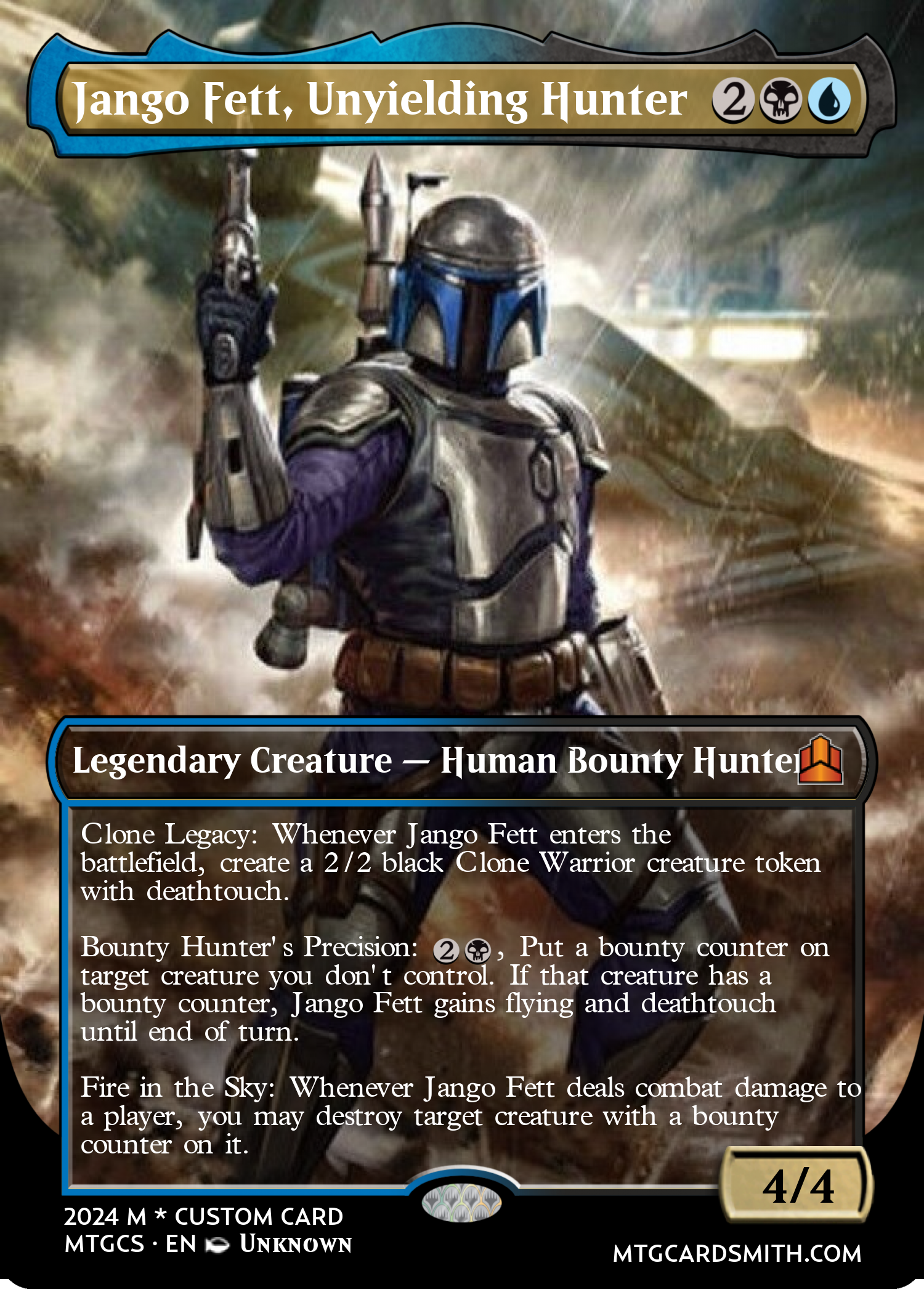 Jango Fett, Unyielding Hunter