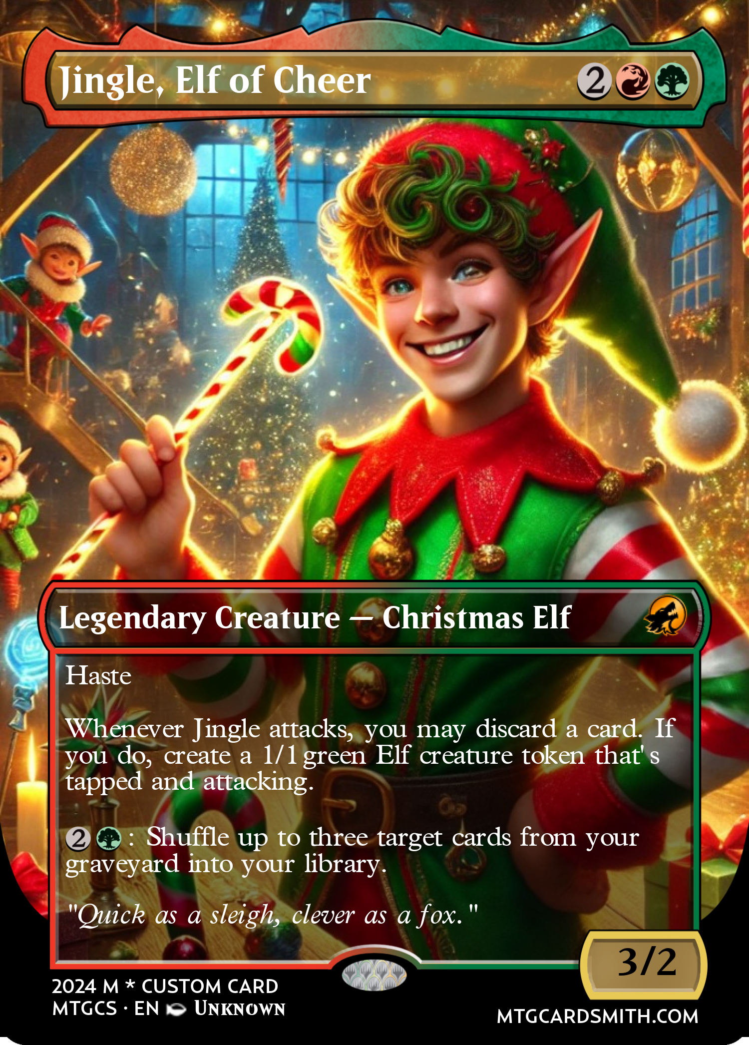 Jingle, Elf of Cheer