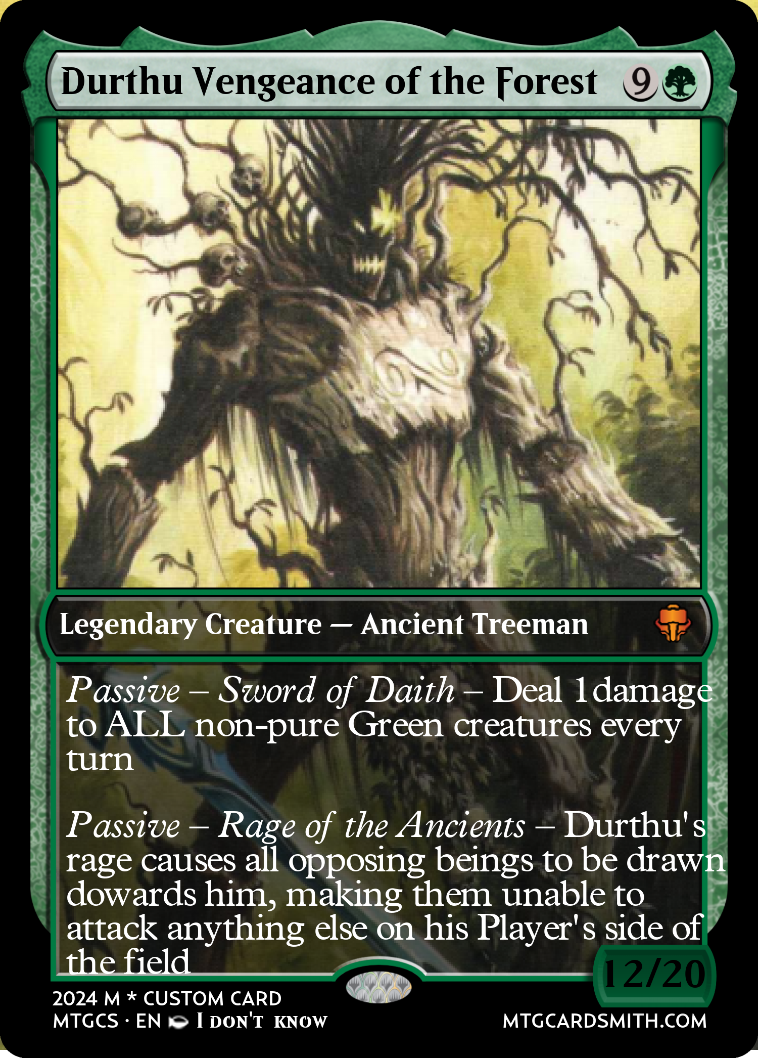 Durthu Vengeance of the Forest