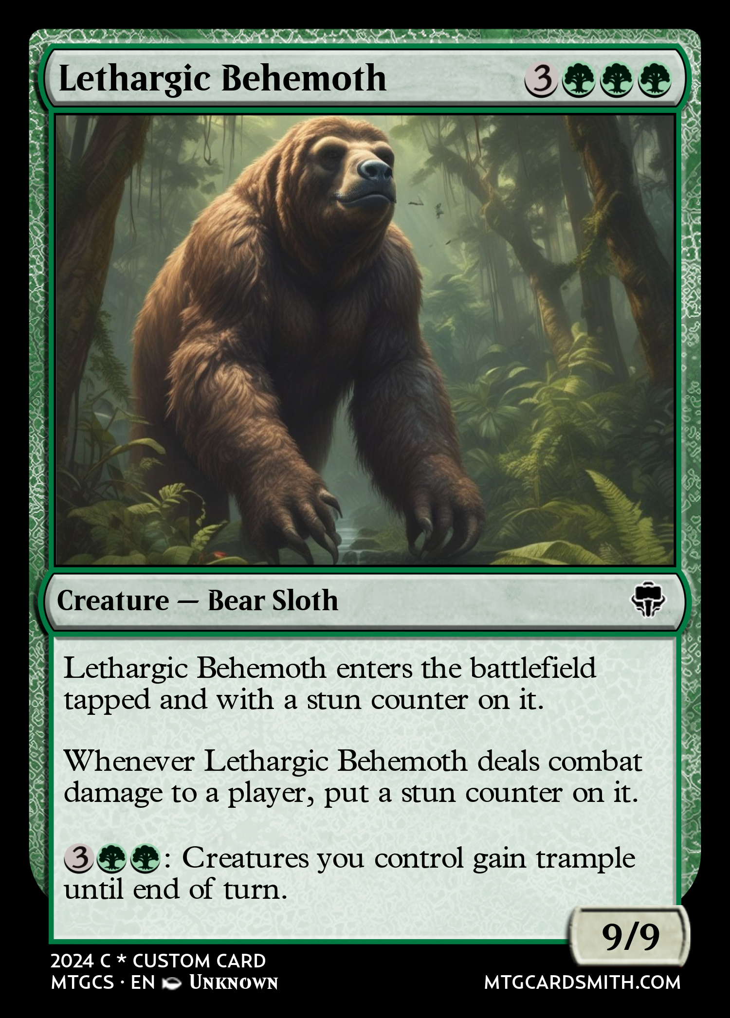 Lethargic Behemoth 