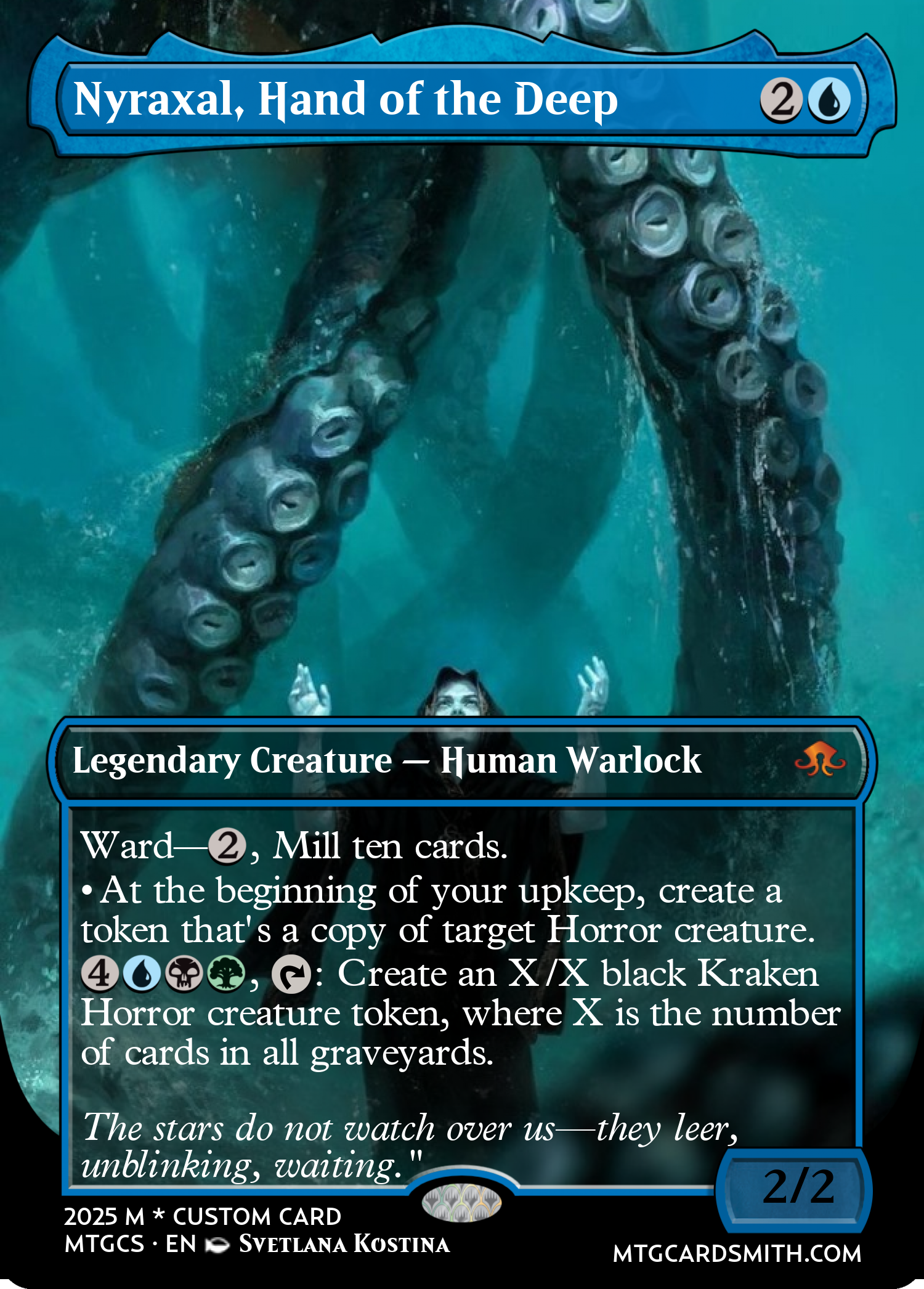 Nyraxal, Hand of the Deep