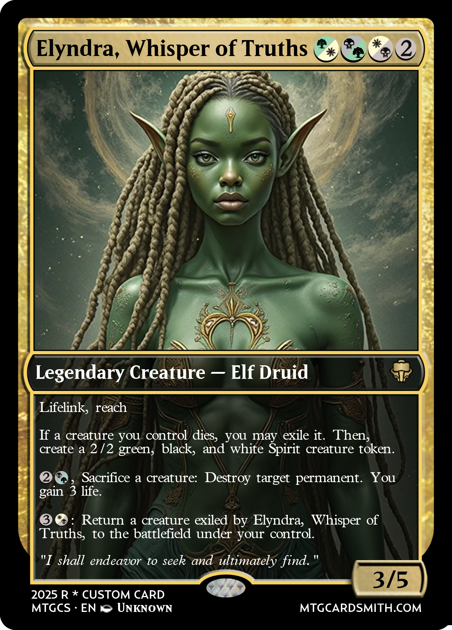 Elyndra, Whisper of Truths