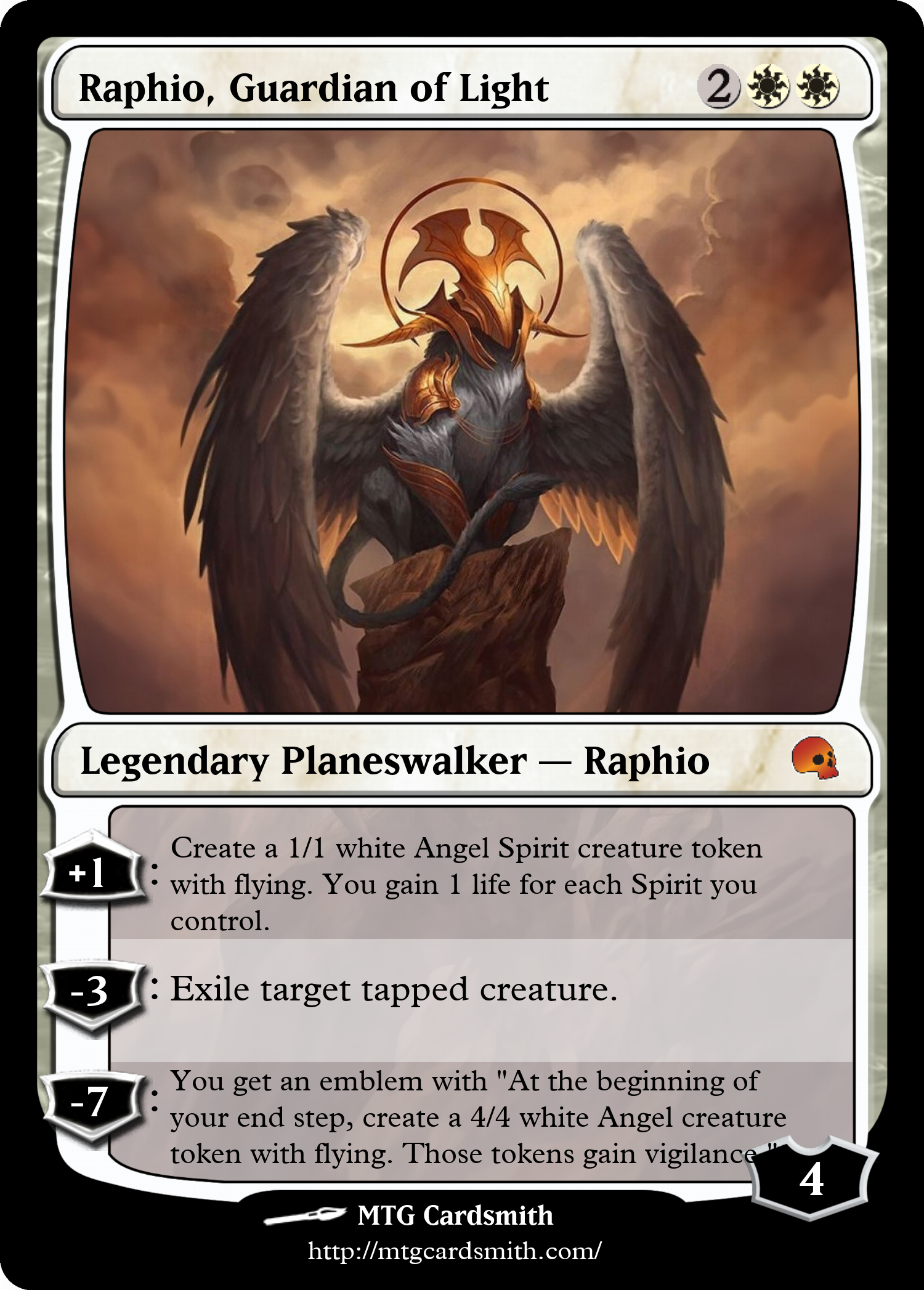 Raphio, Guardian of Light