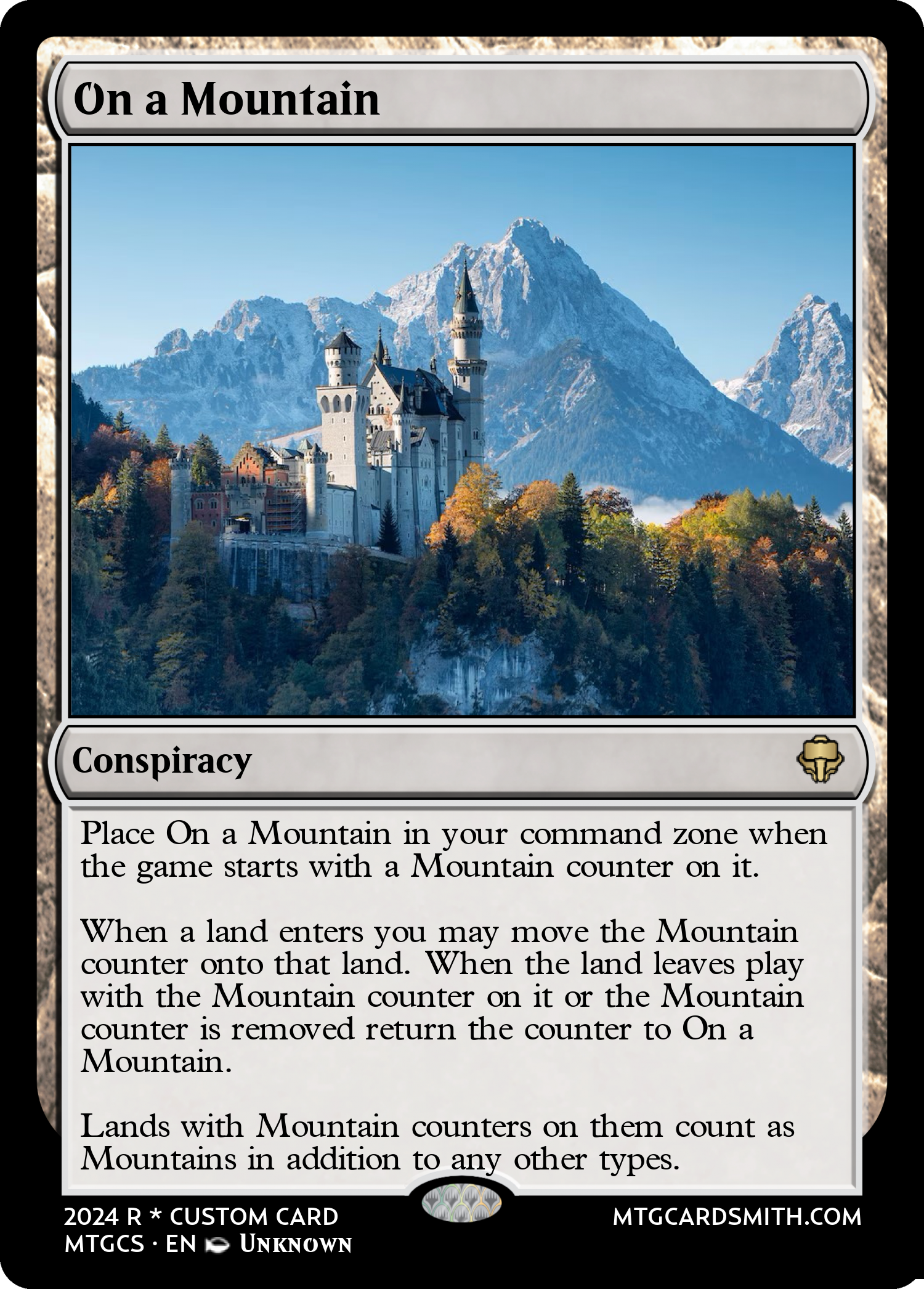 On a Mountain