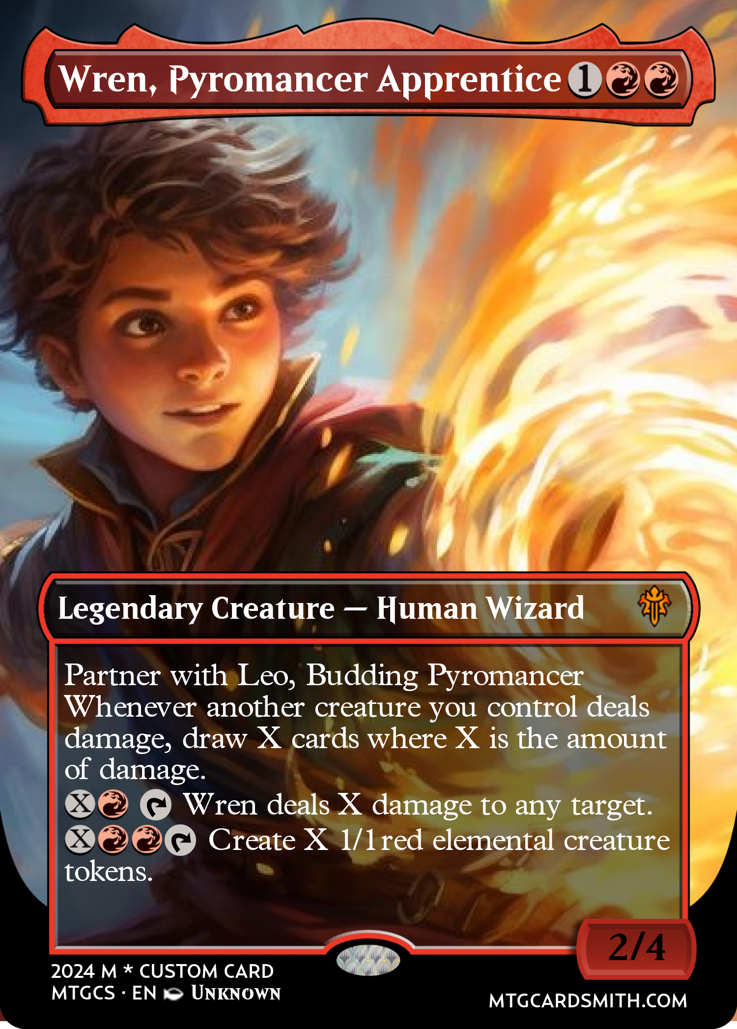 Wren, Pyromancer Apprentice