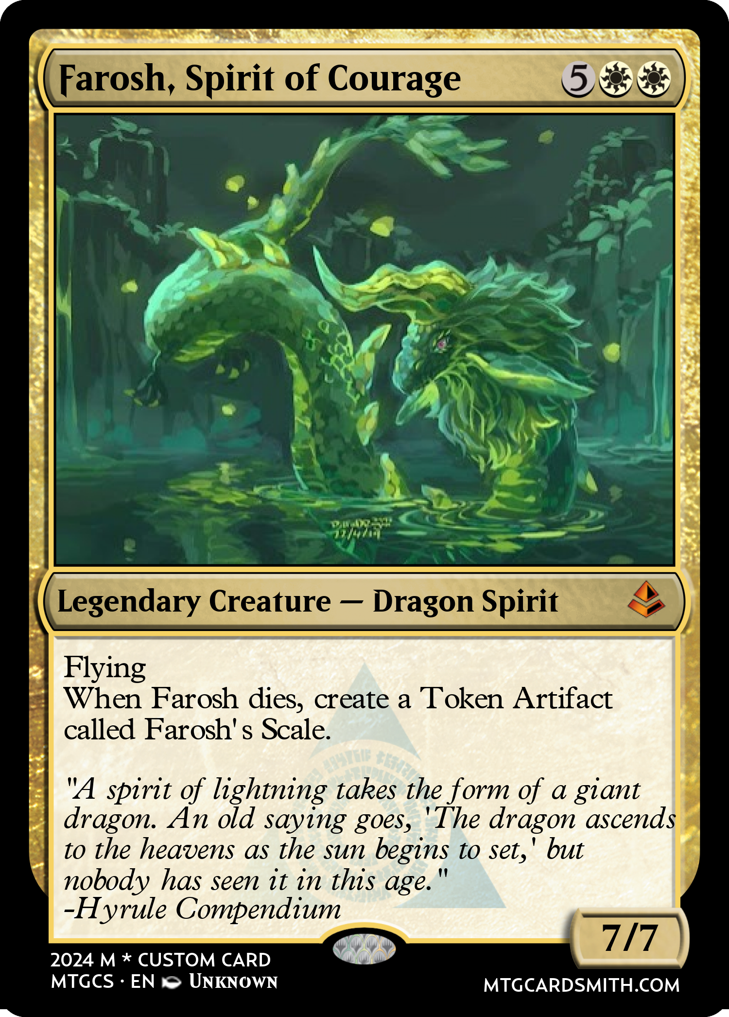 Farosh, Spirit of Courage