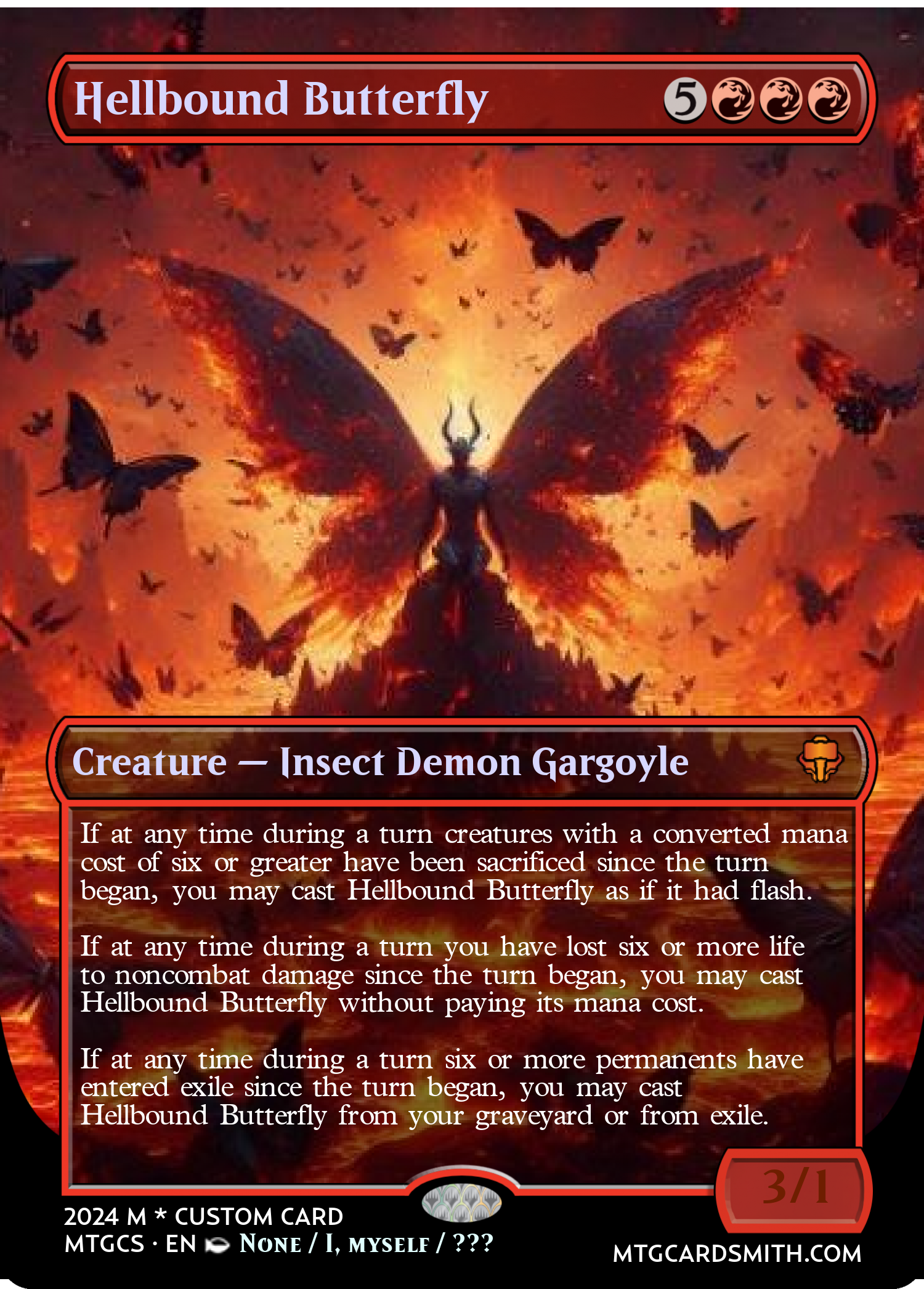 Hellbound Butterfly