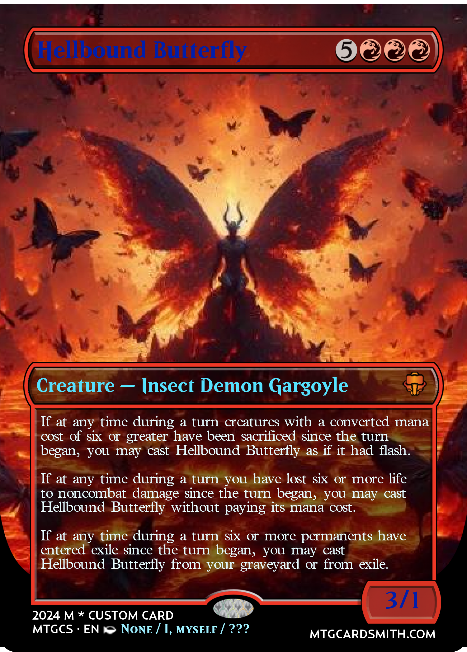 Hellbound Butterfly