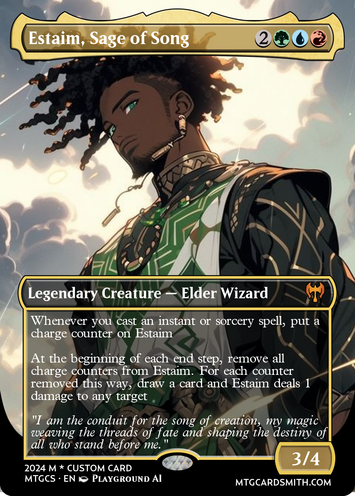 Estaim, Sage of Song
