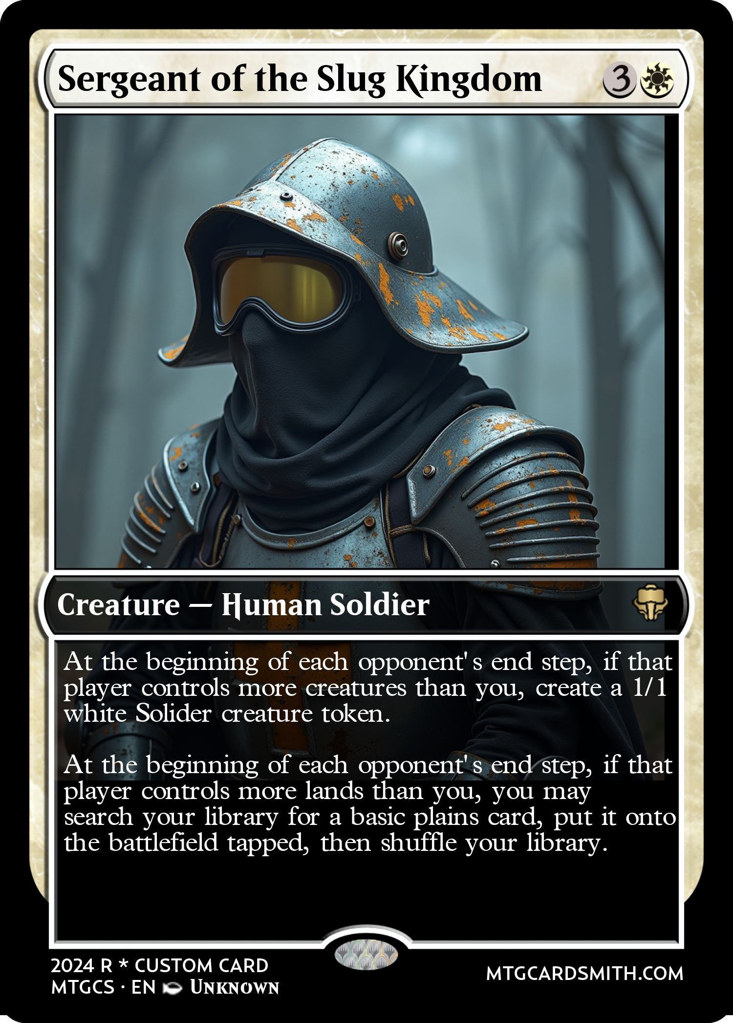 Sergeant of the Slug Kingdom