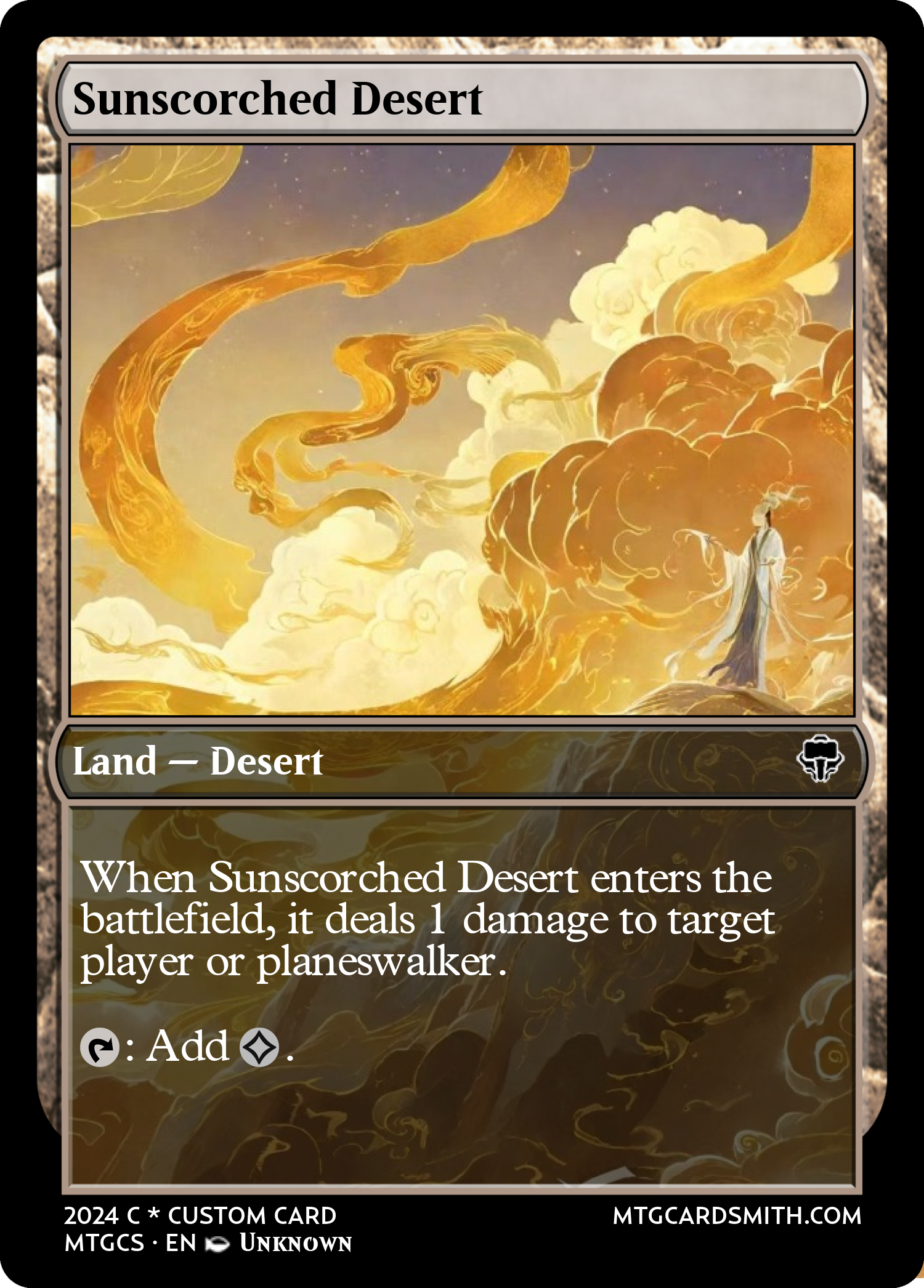 Sunscorched Desert