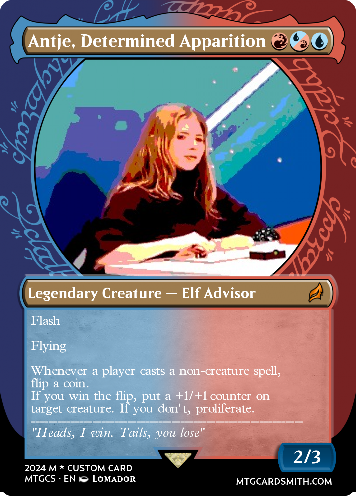 Antje, Determined Apparition