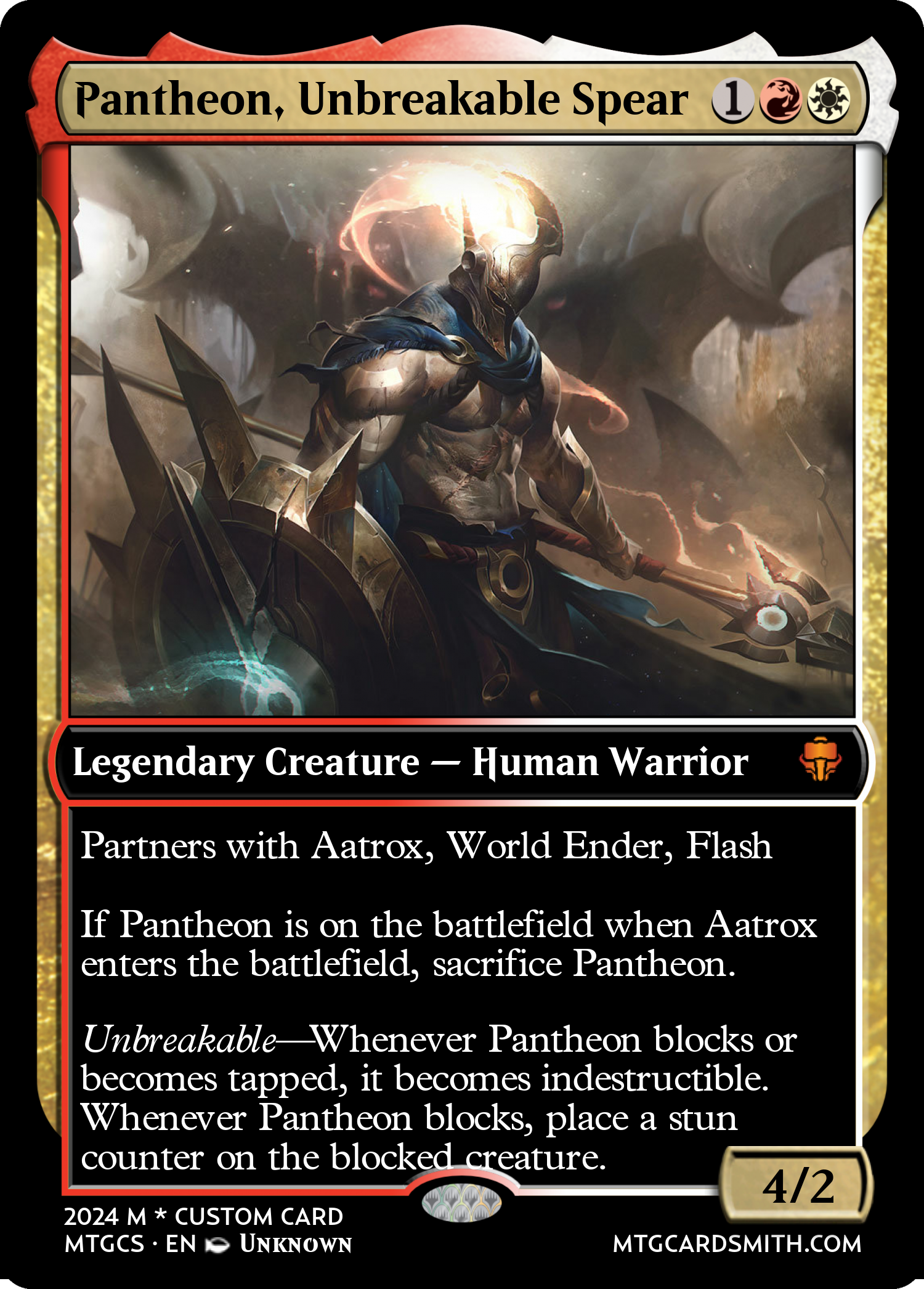Pantheon, Unbreakable Spear