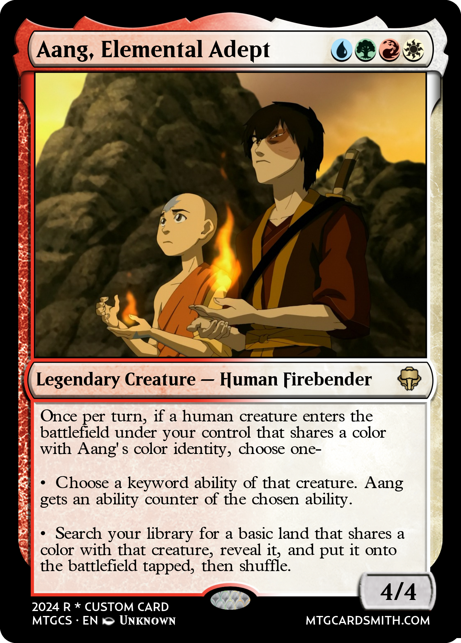 Aang, Elemental Adept