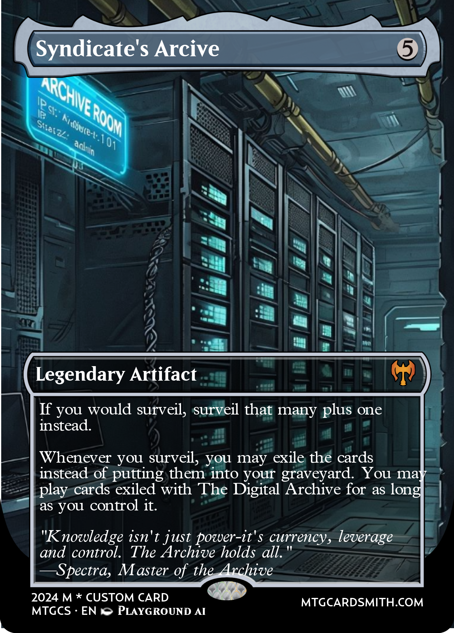Syndicate's Arcive