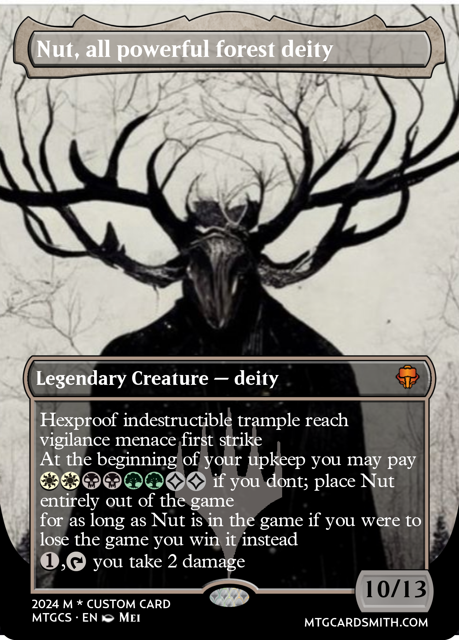 Nut, all powerful forest deity