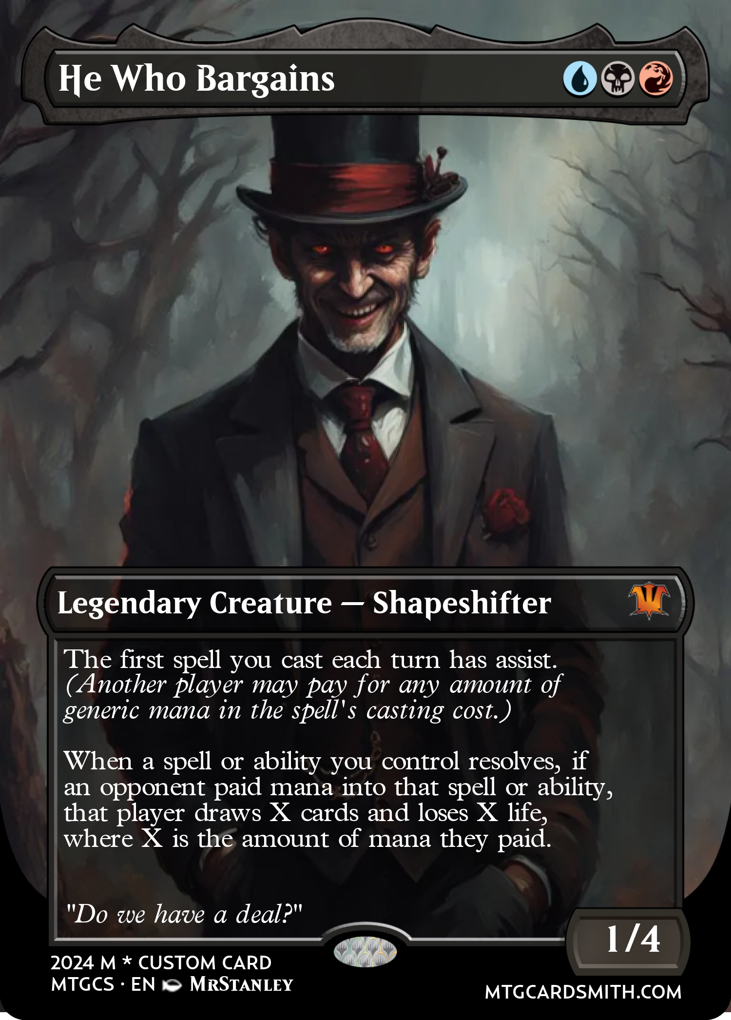 He Who Bargains
