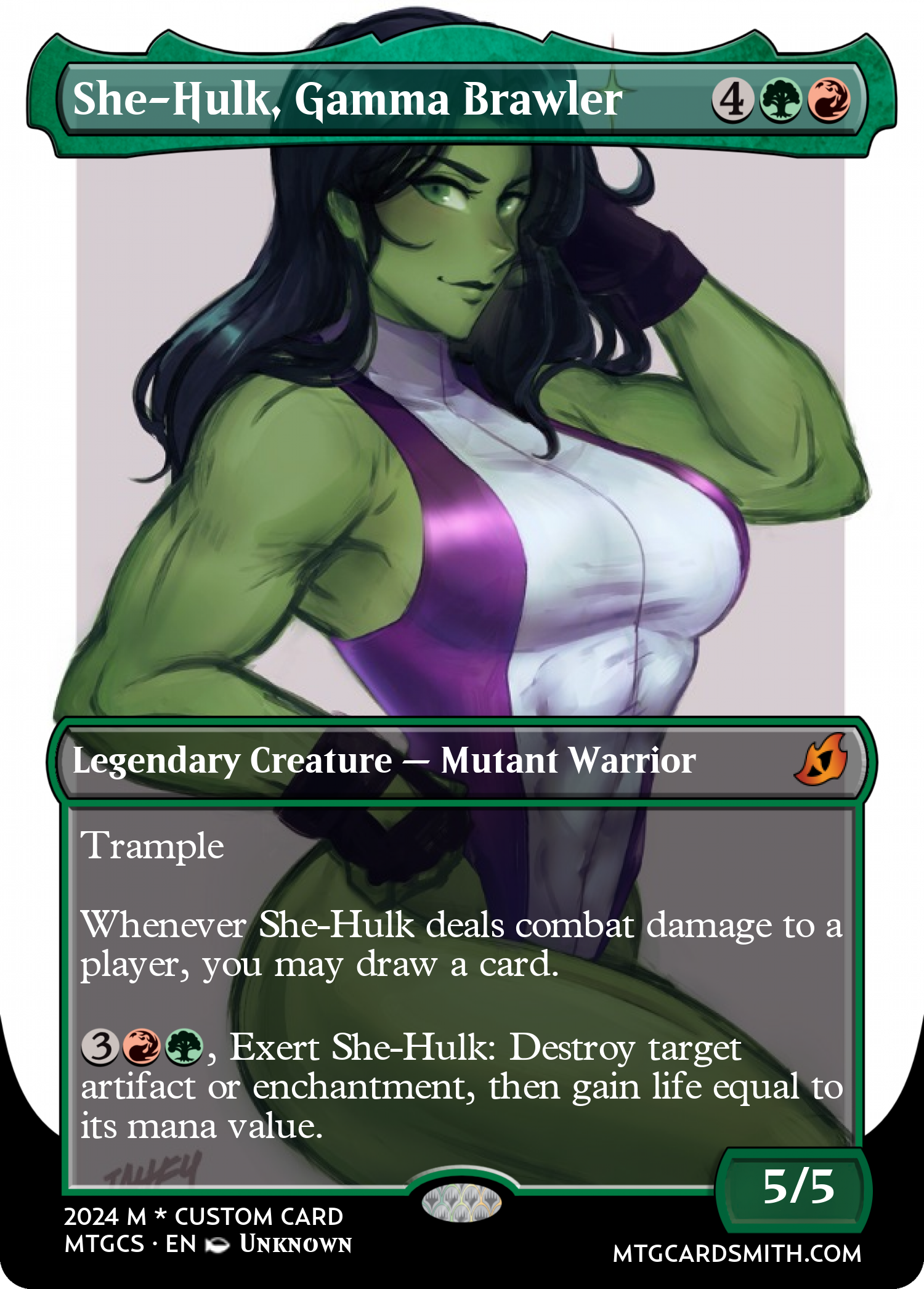 She-Hulk, Gamma Brawler