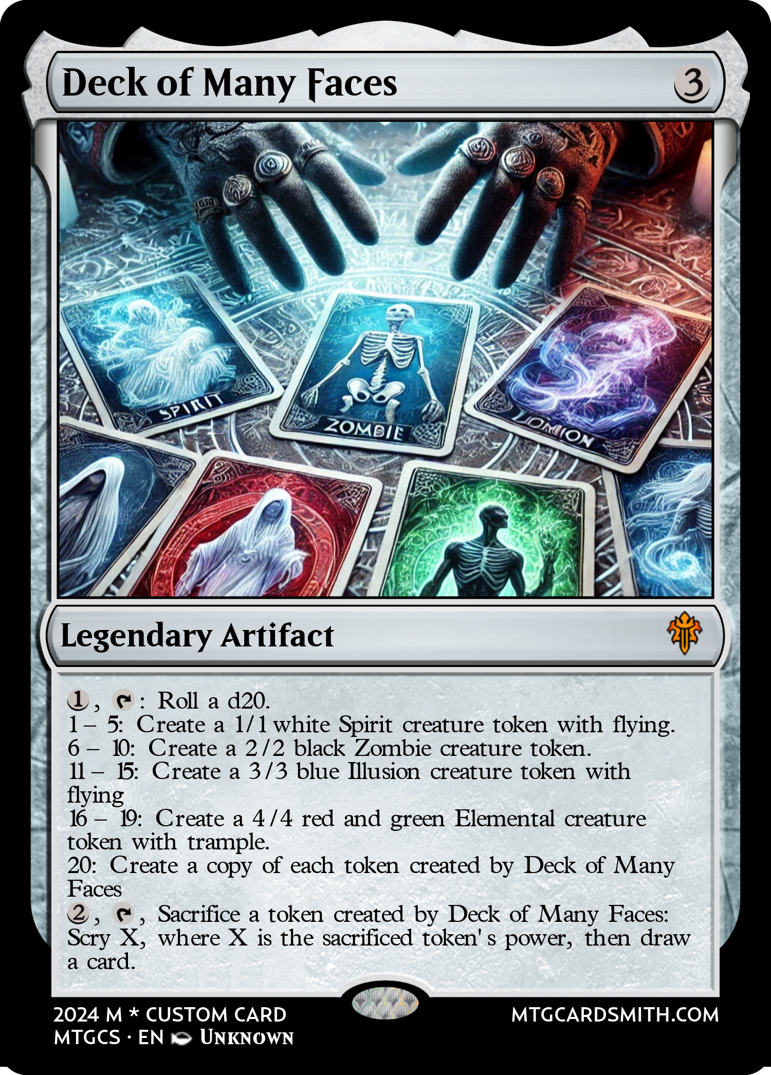 Deck of Many Faces