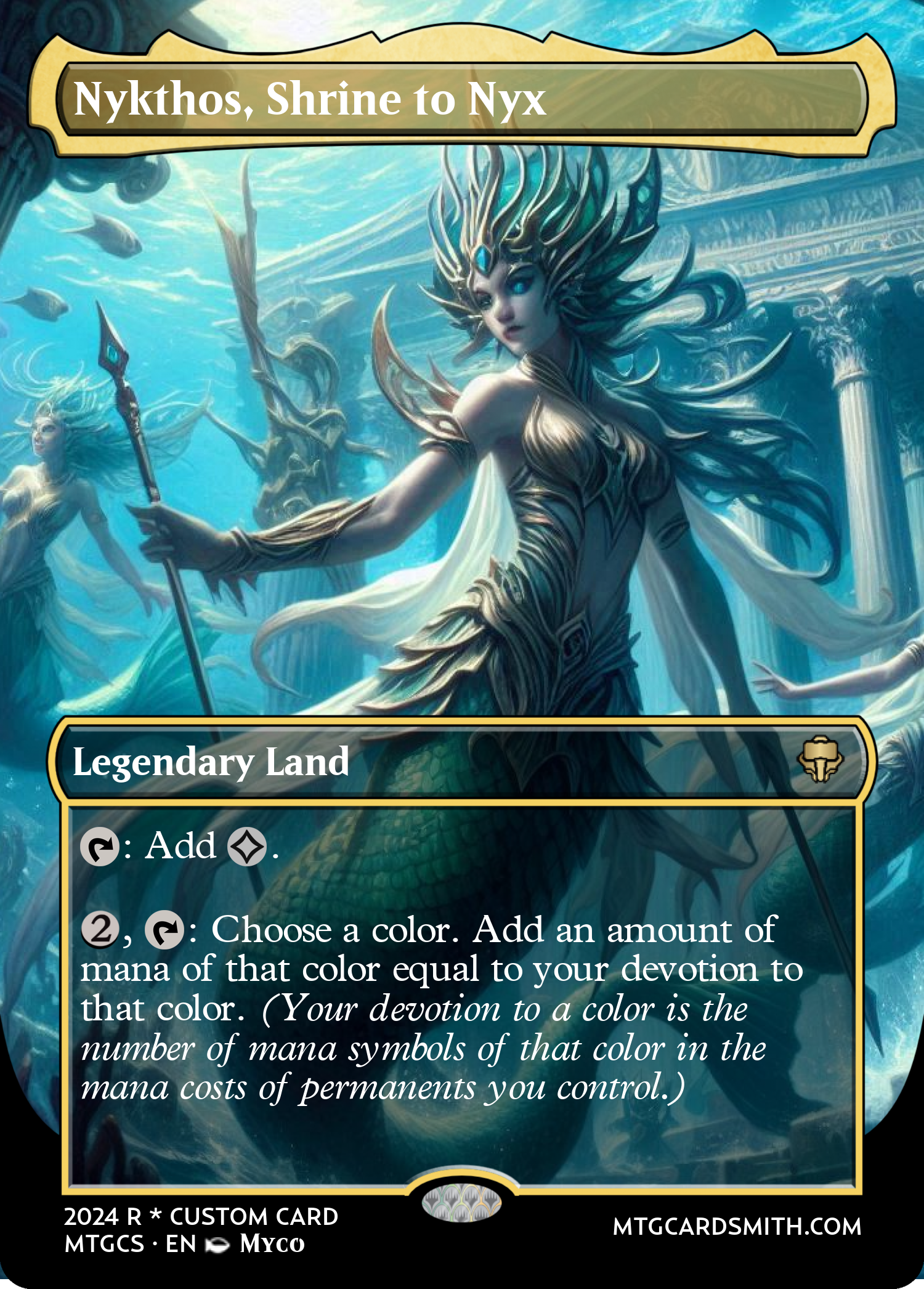 Nykthos, Shrine to Nyx