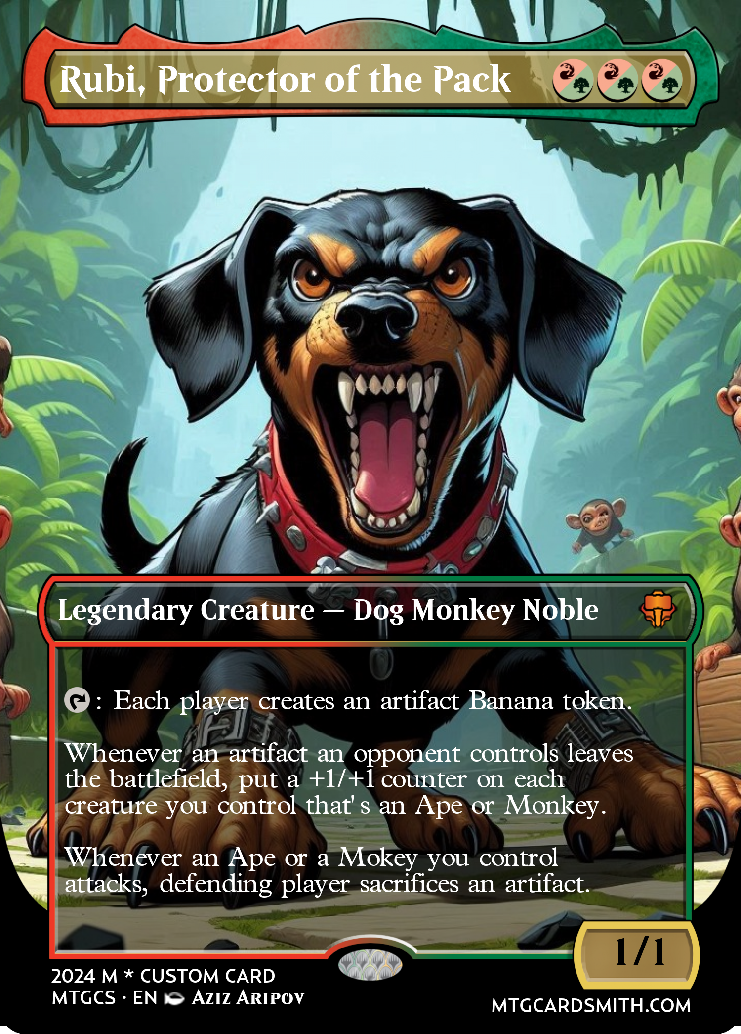 Rubi, Protector of the Pack