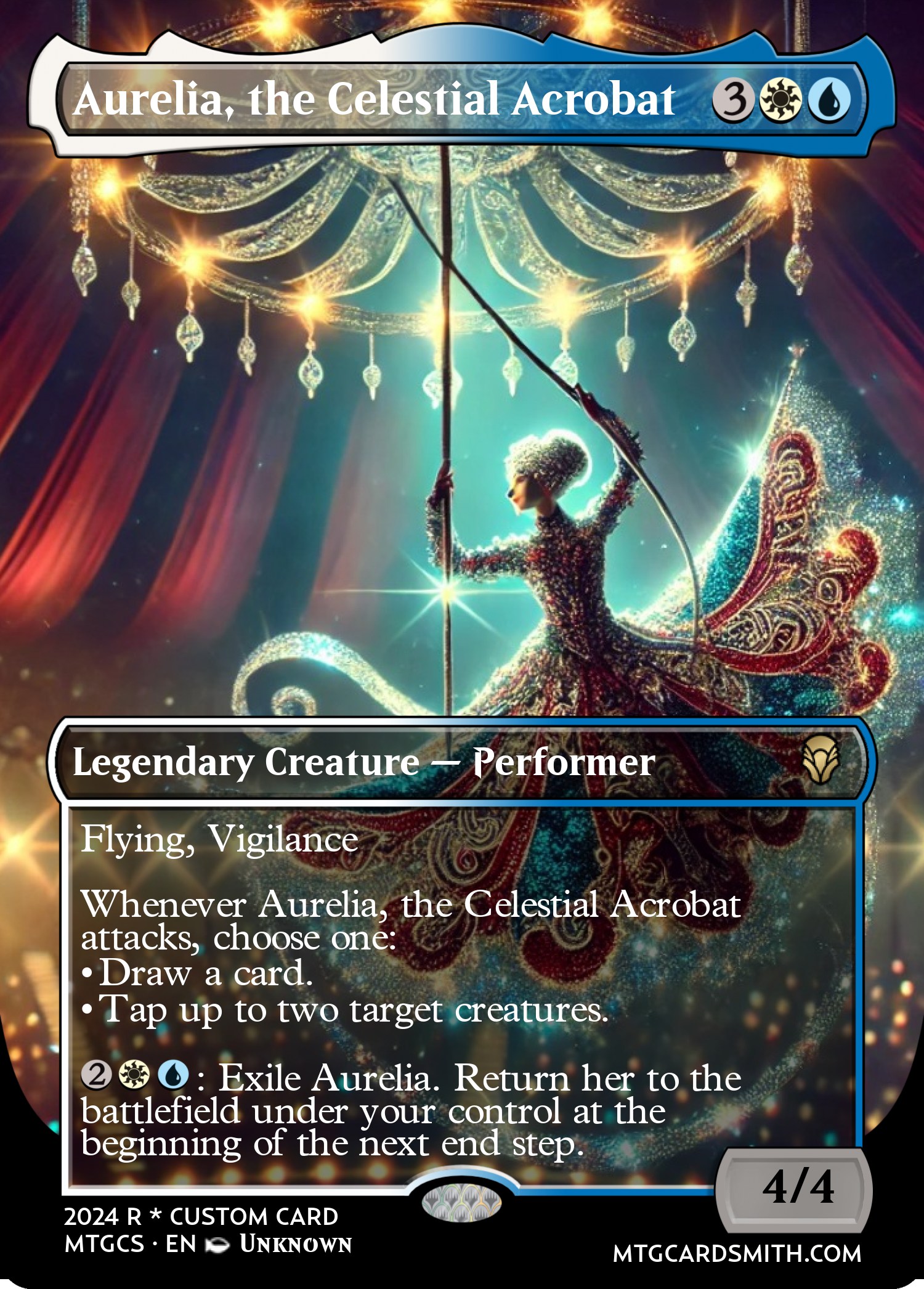 Aurelia, the Celestial Acrobat