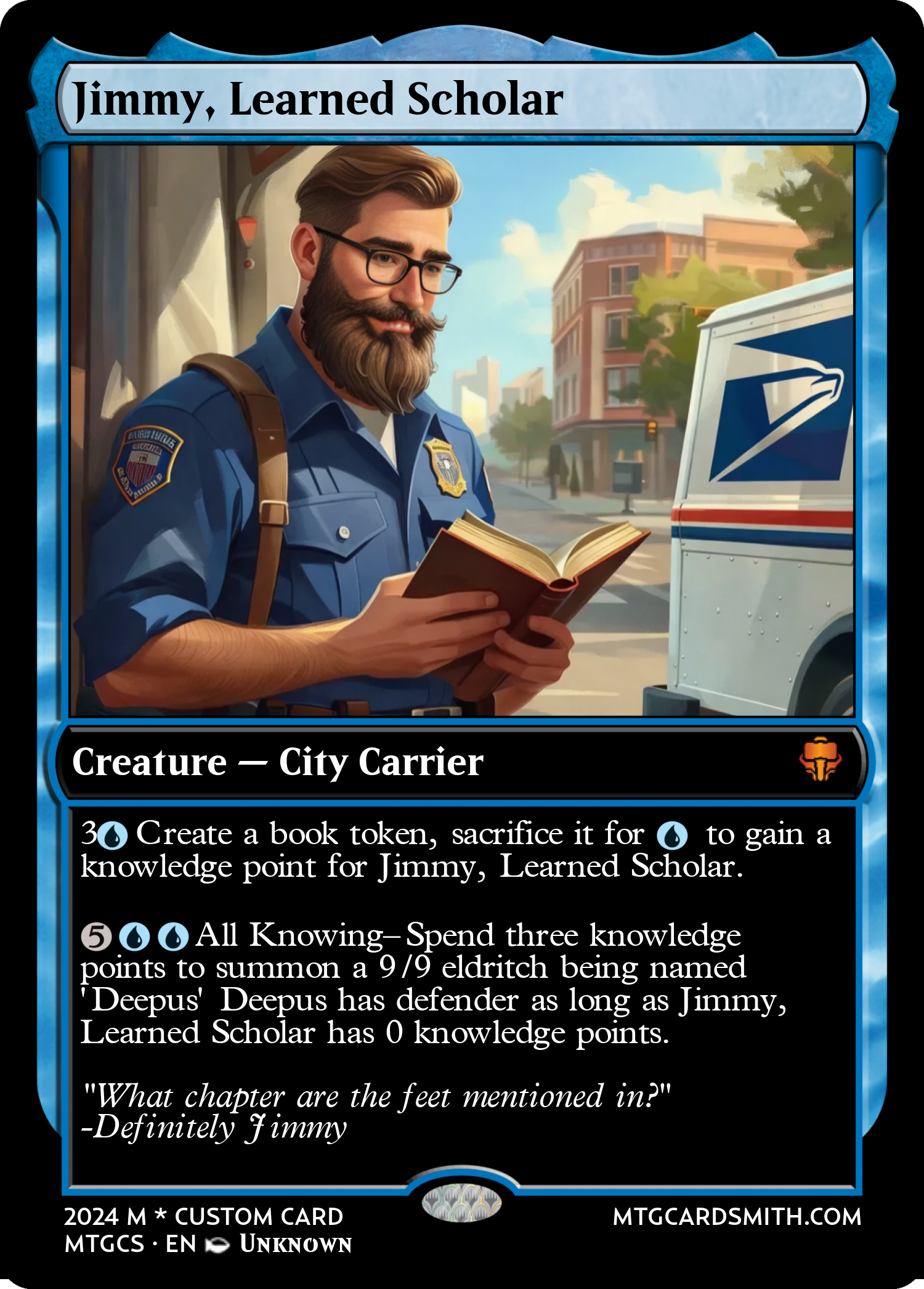 Jimmy, Learned Scholar