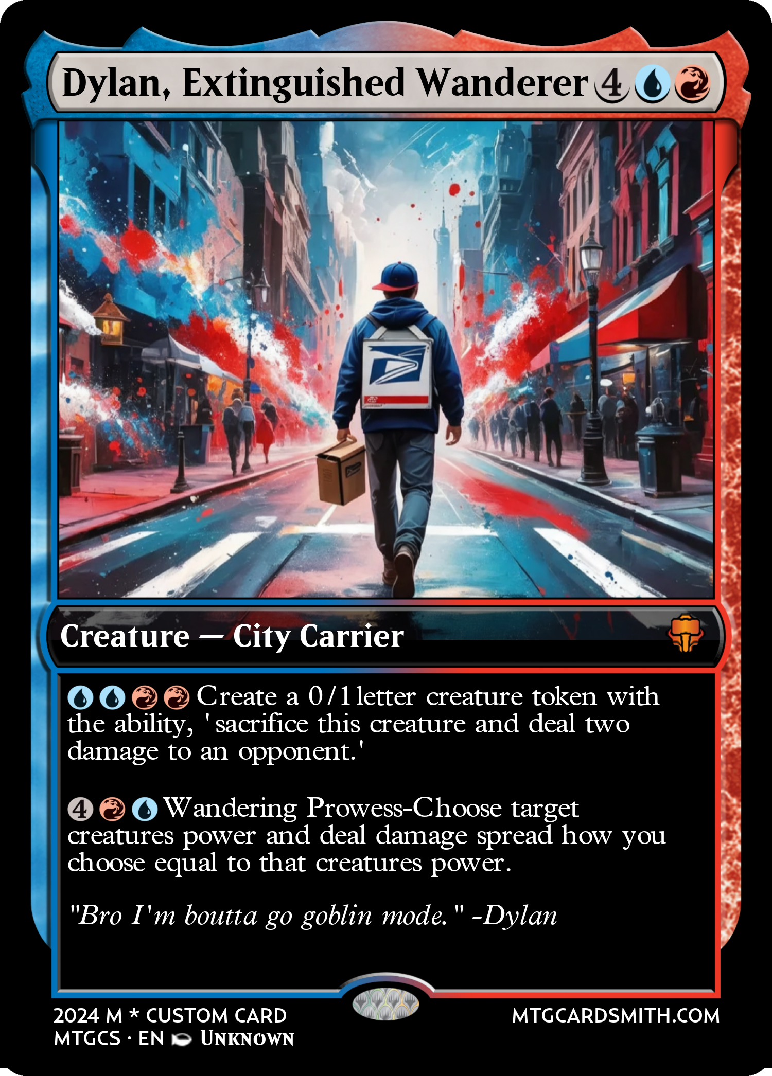 Dylan, Extinguished Wanderer