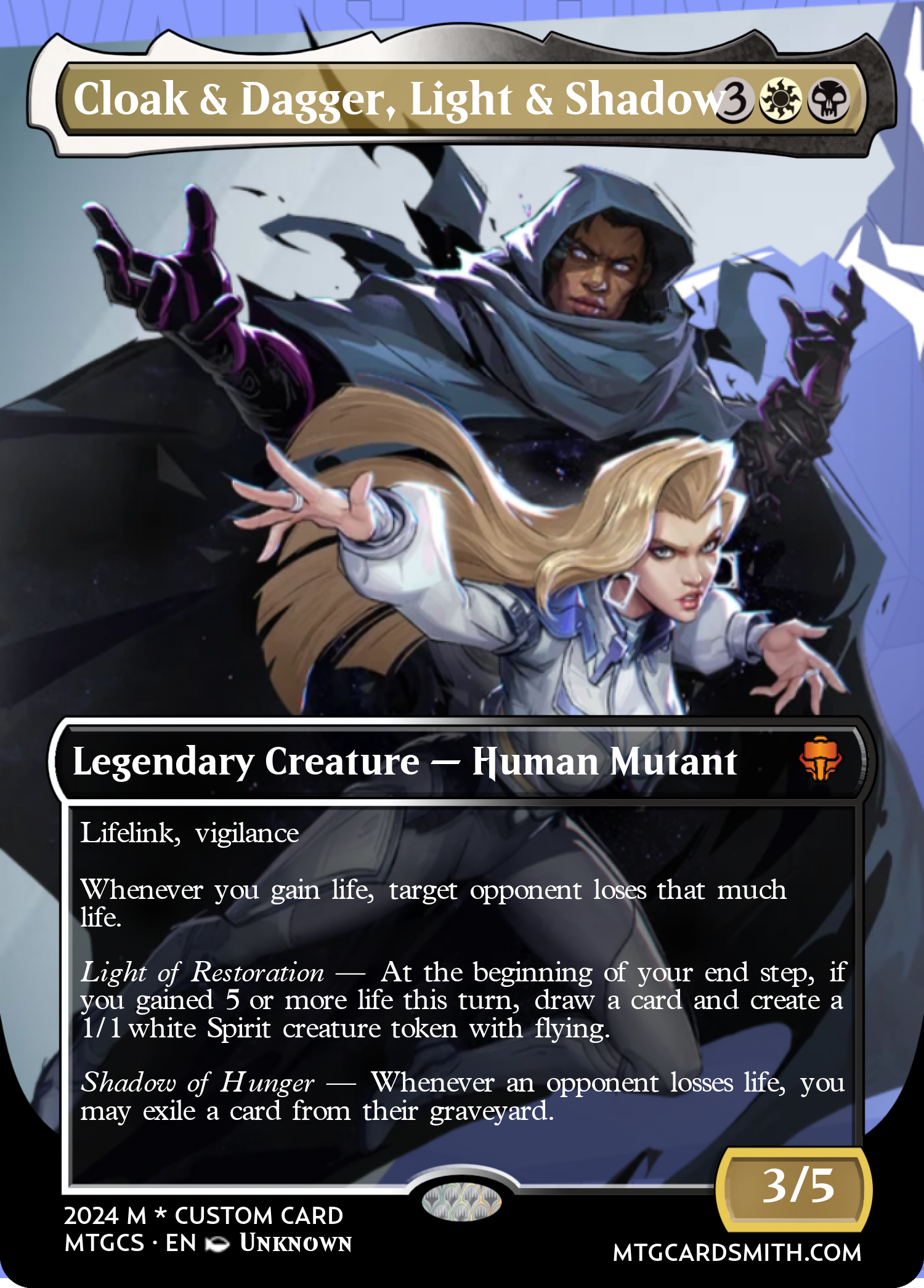 Cloak & Dagger, Light & Shadow