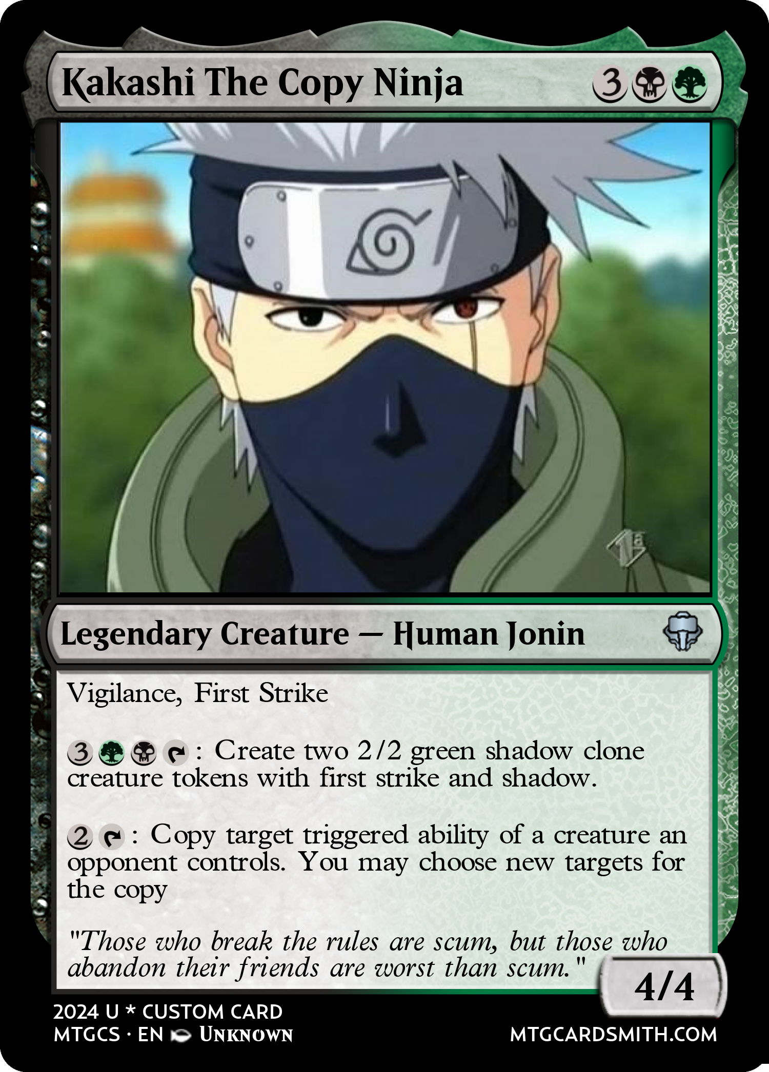 Kakashi The Copy Ninja