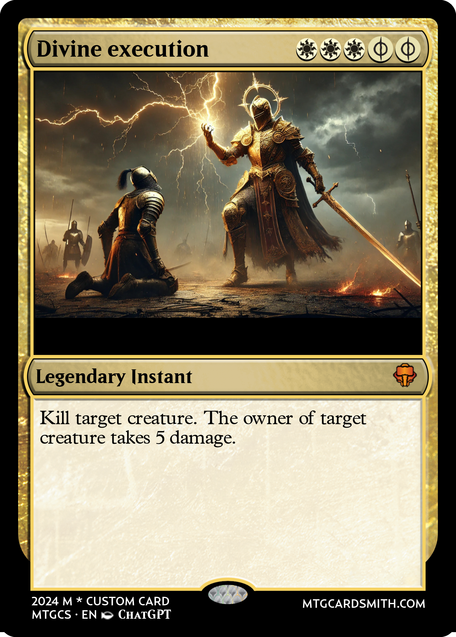 Divine execution