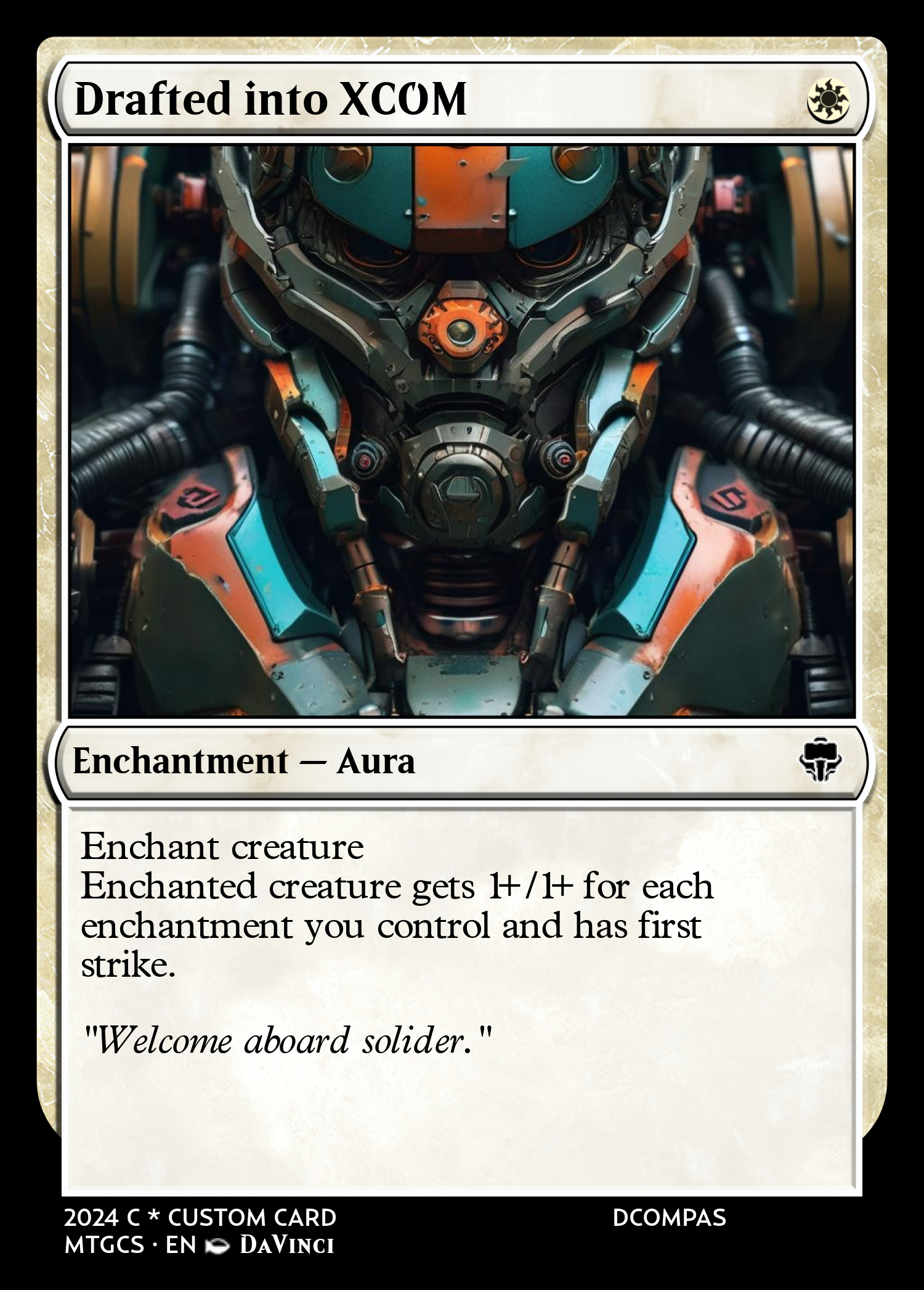 Drafted into XCOM