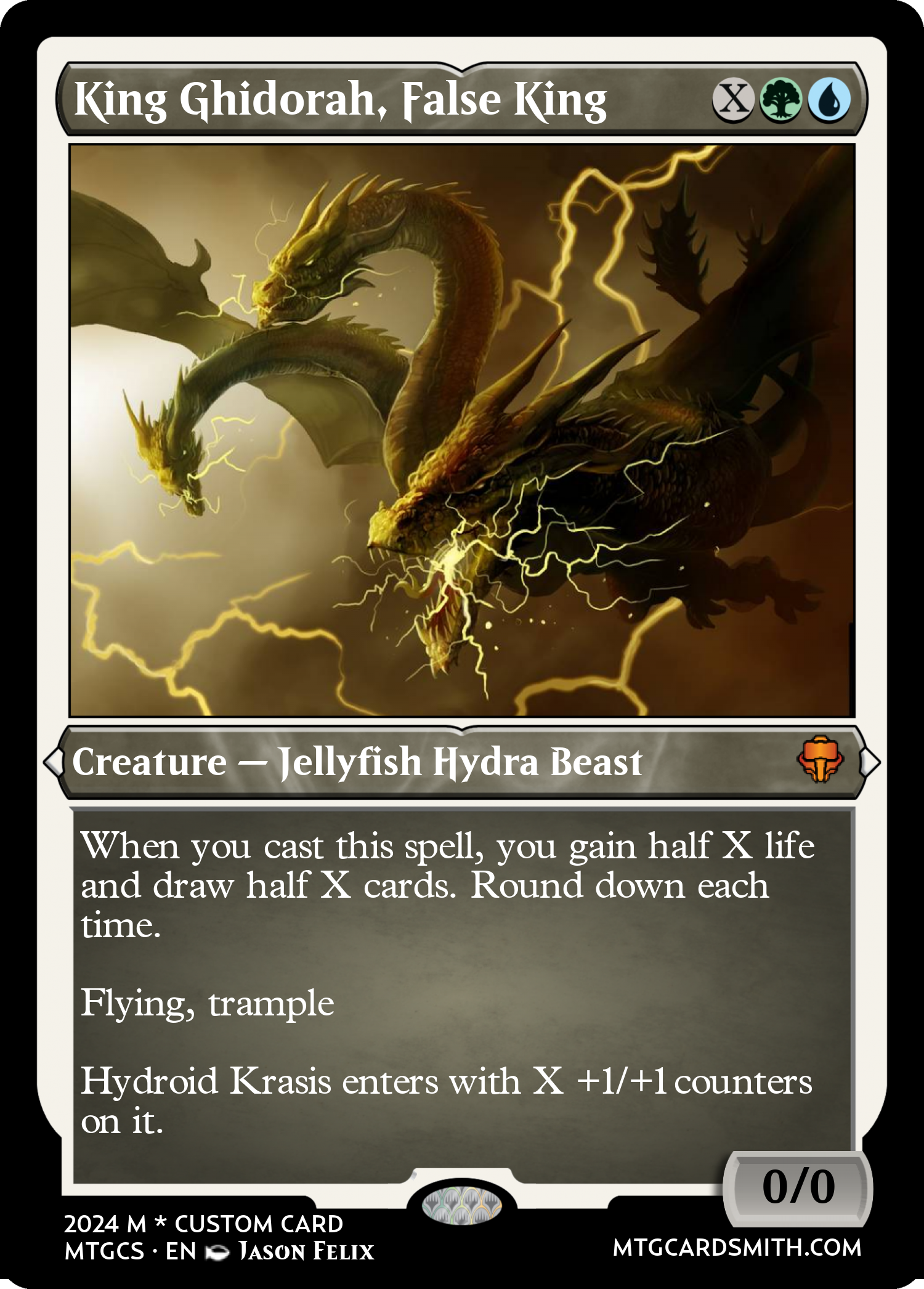 King Ghidorah, False King