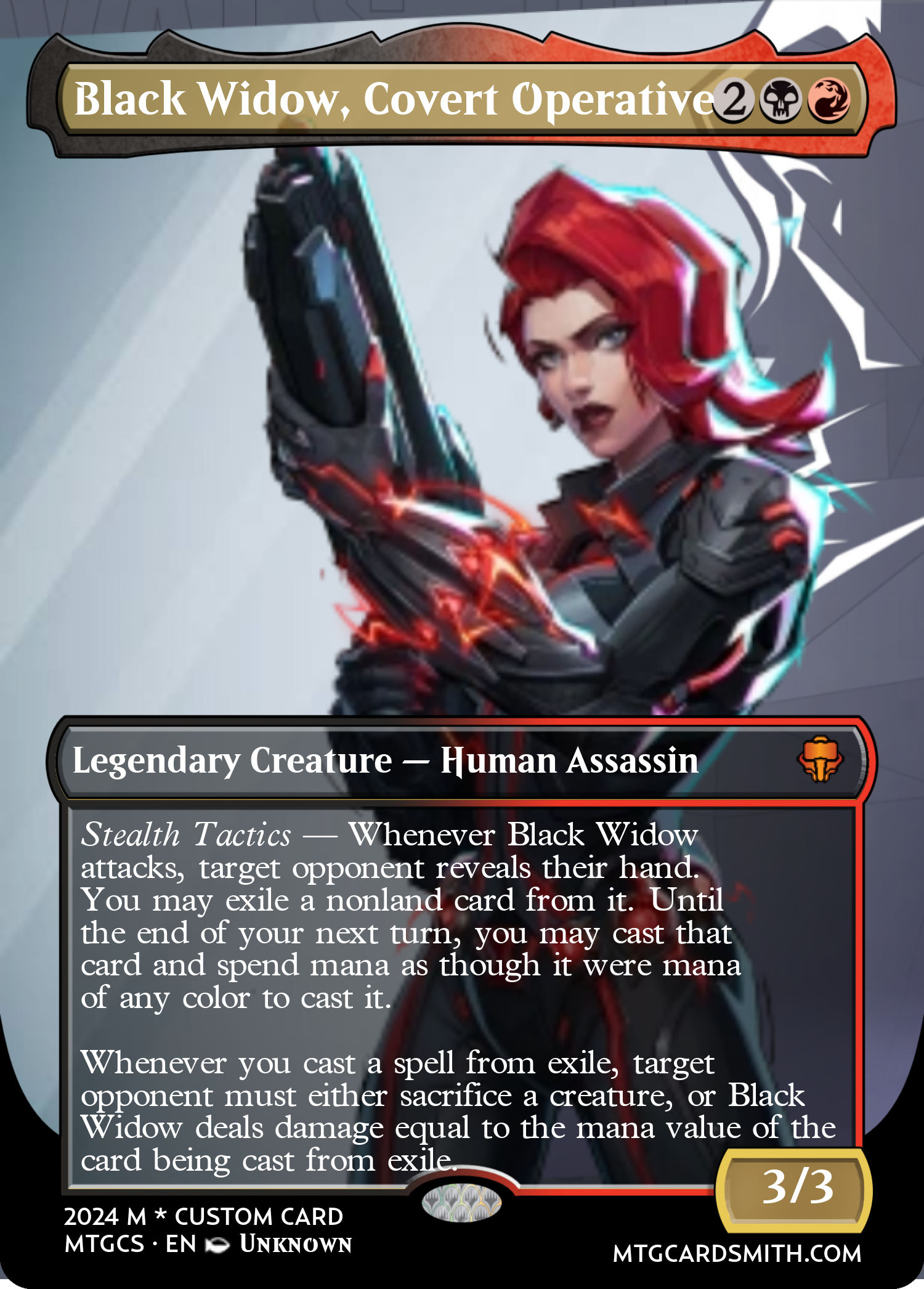 Black Widow, Covert Operative
