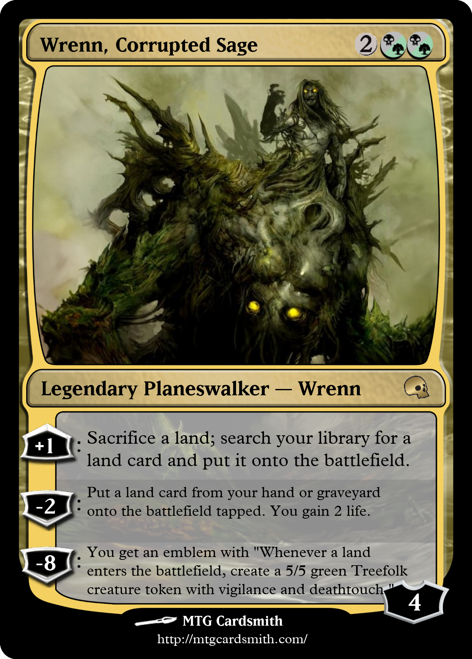 Wrenn, Corrupted Sage