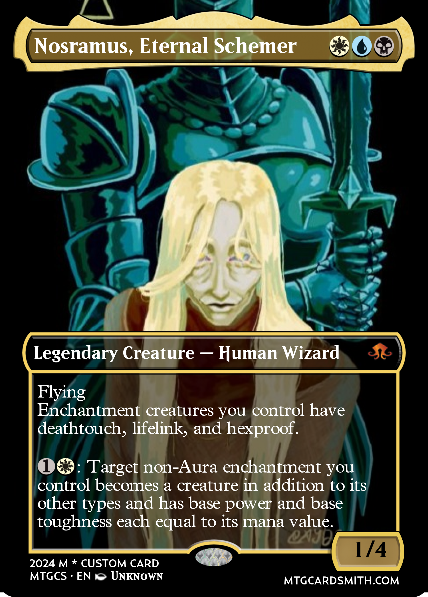 Nosramus, Eternal Schemer