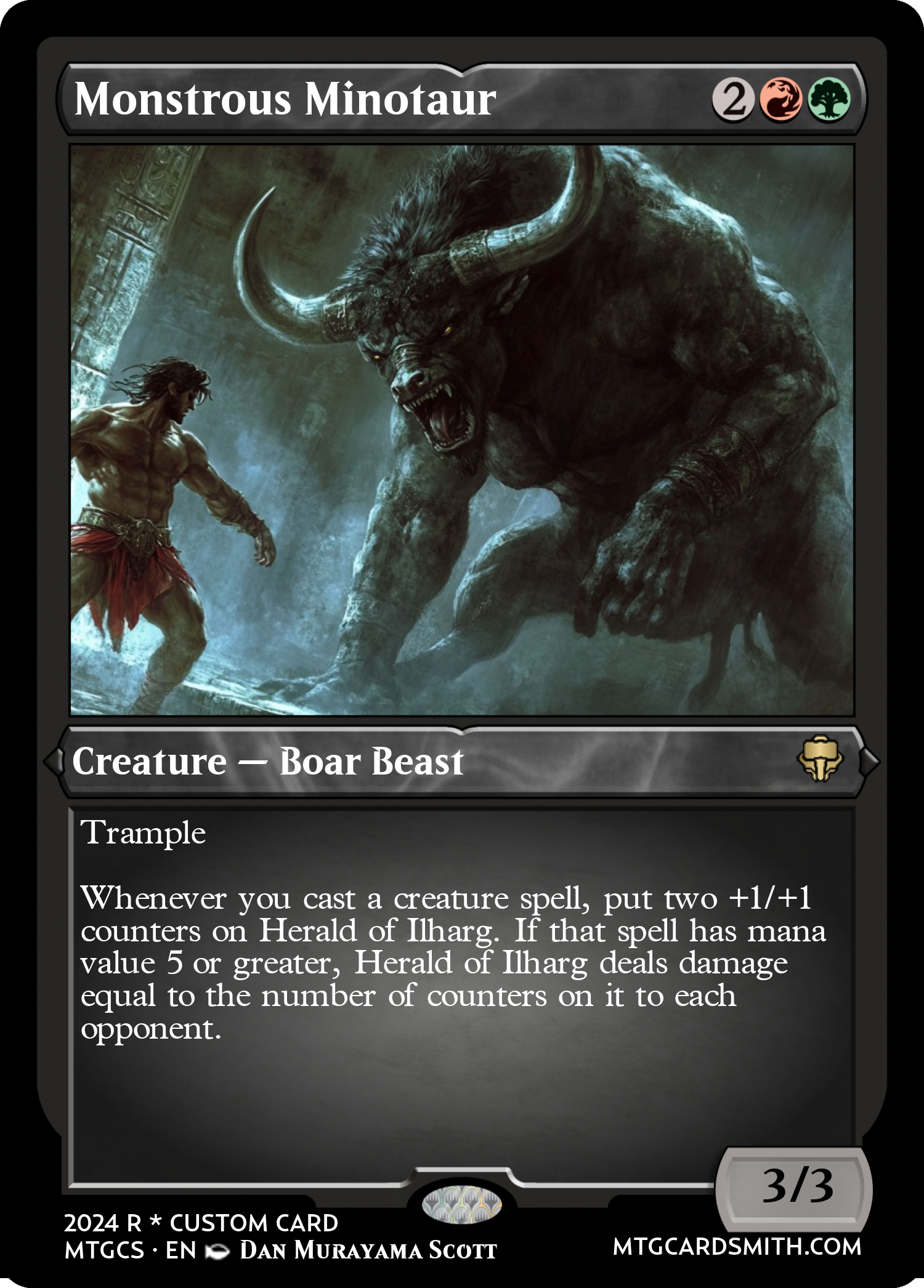 Monstrous Minotaur 