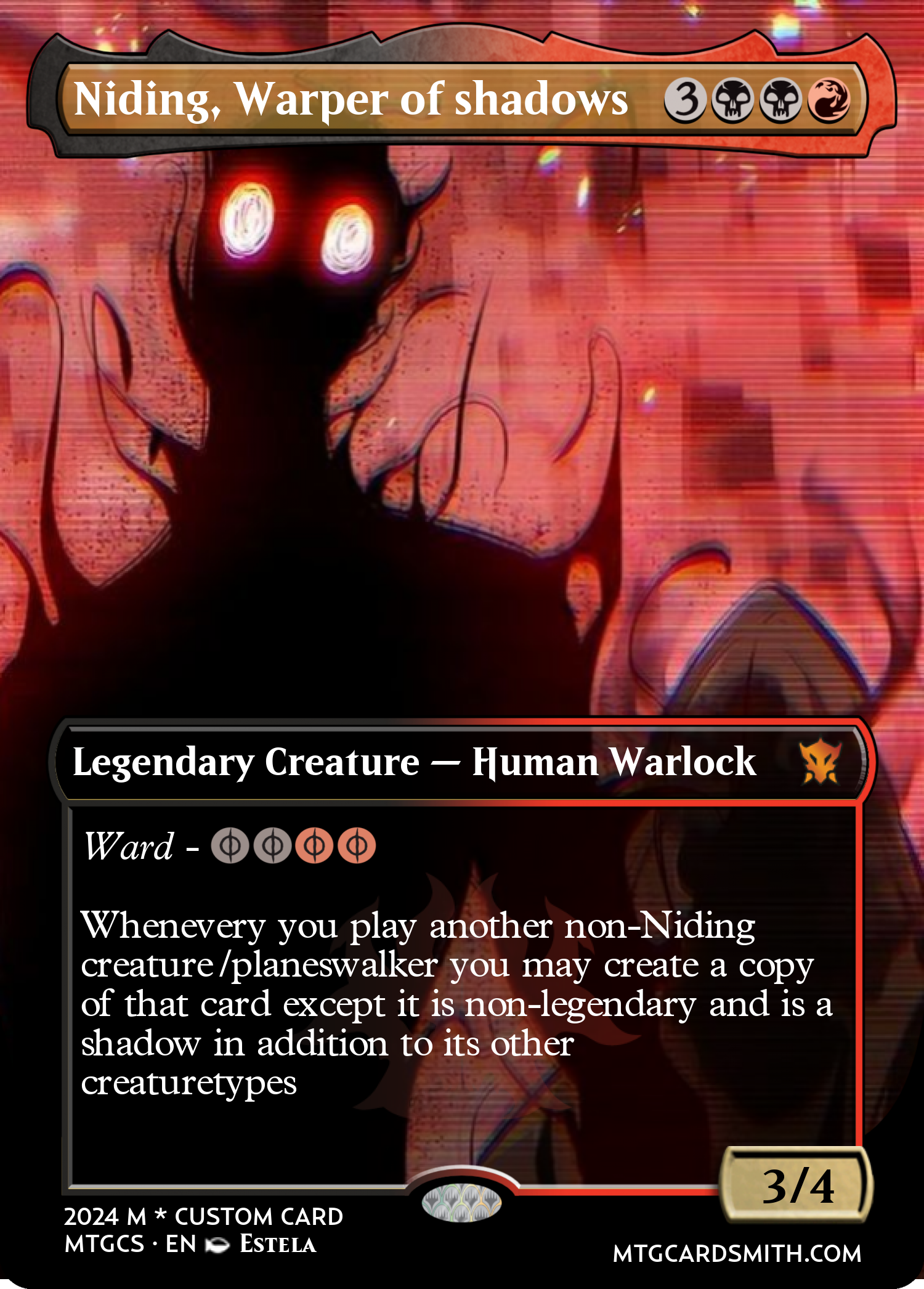 Niding, Warper of shadows