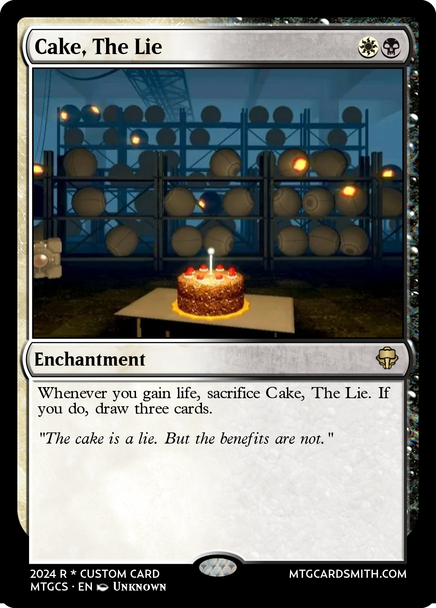 Cake, The Lie